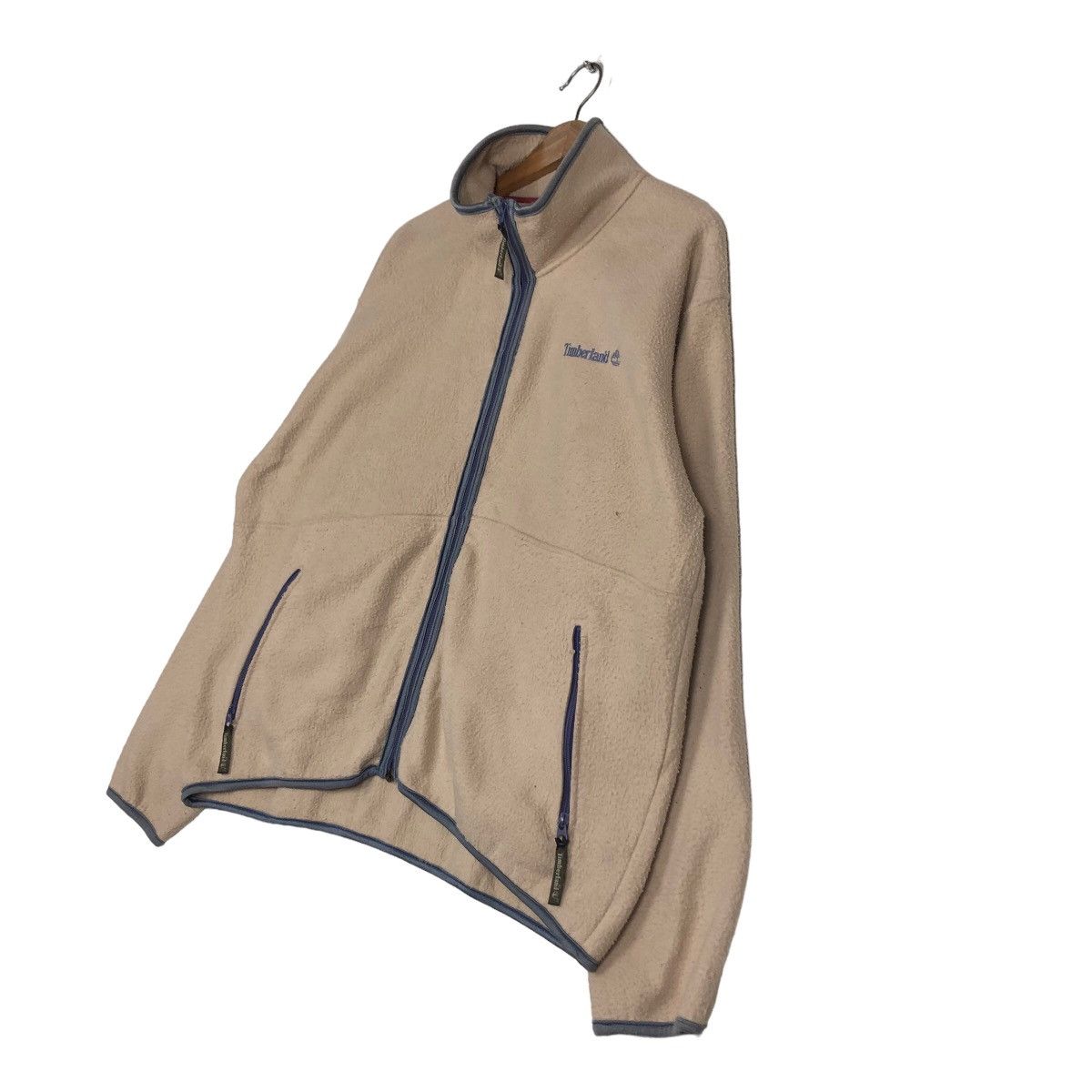 Japanese Brand 🔥Vintage Bomber Fleece Jacket Timberland Size US M / EU 48-50 / 2 - 2 Thumbnail