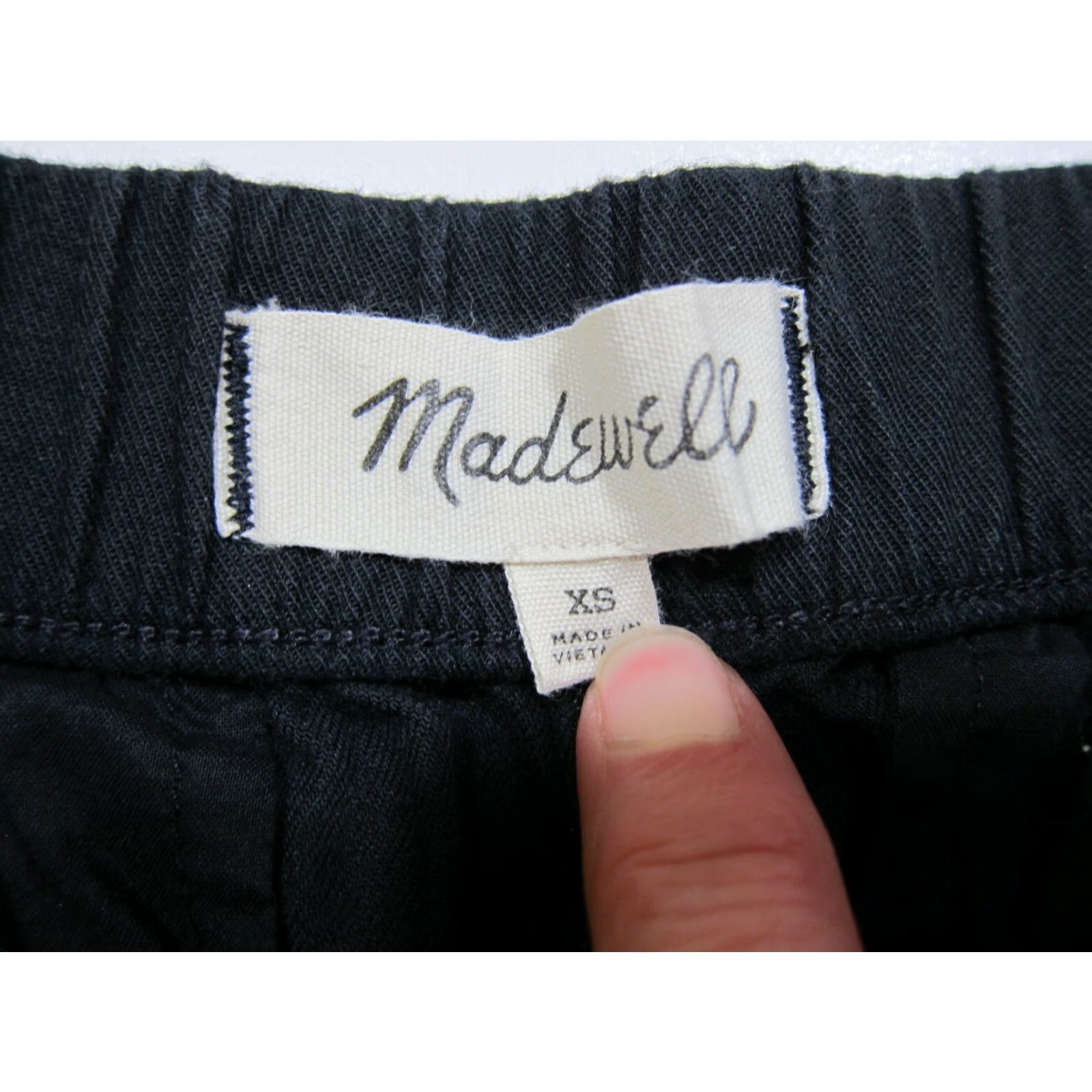 Madewell Madewell Black Soft Cotton Casual Gym Chino Short With Pockets Women XS Size 27" / US 4 / IT 40 - 3 Thumbnail