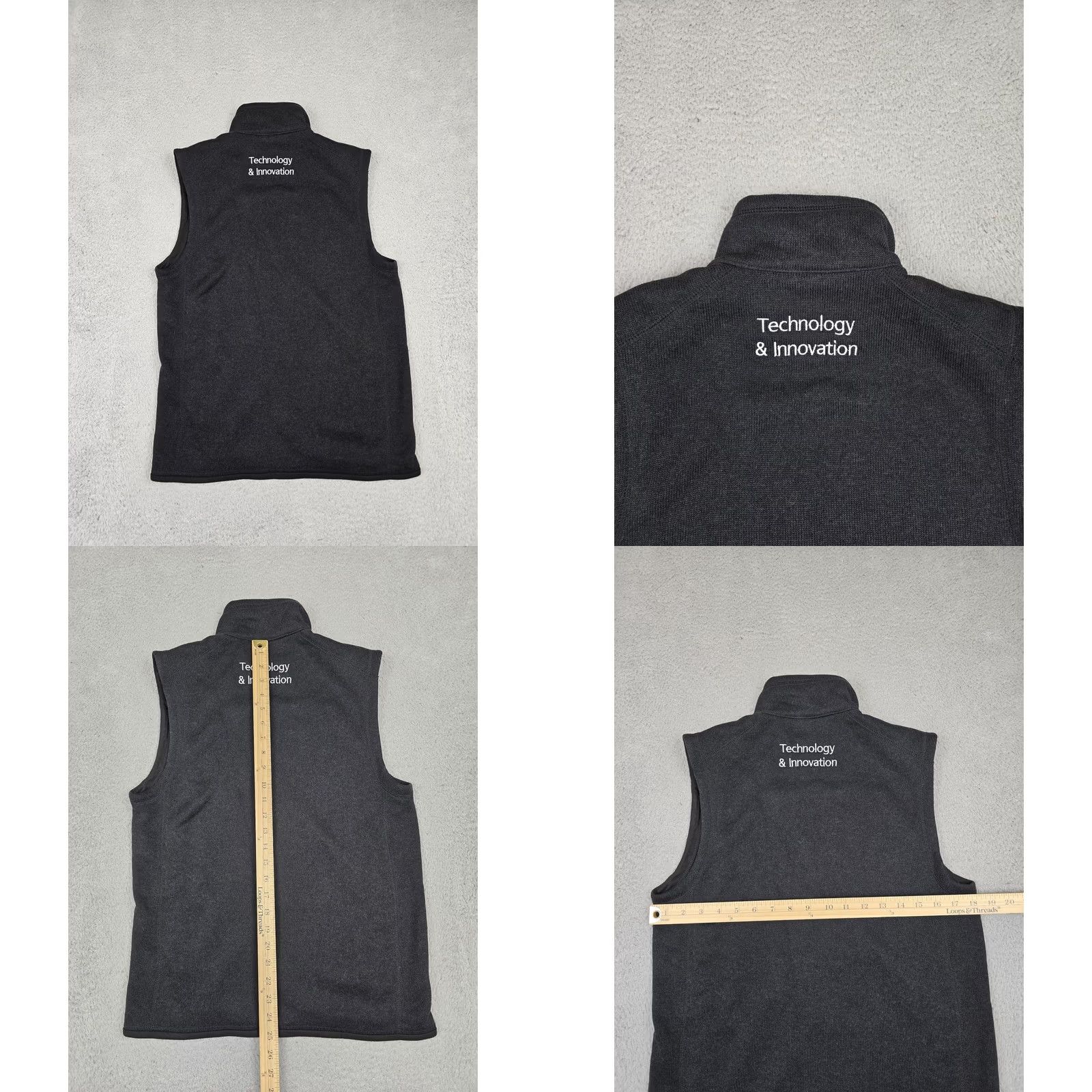 Patagonia Patagonia Vest Mens Small Black Better Sweater Fleece DPR Construction Size US S / EU 44-46 / 1 - 9 Thumbnail