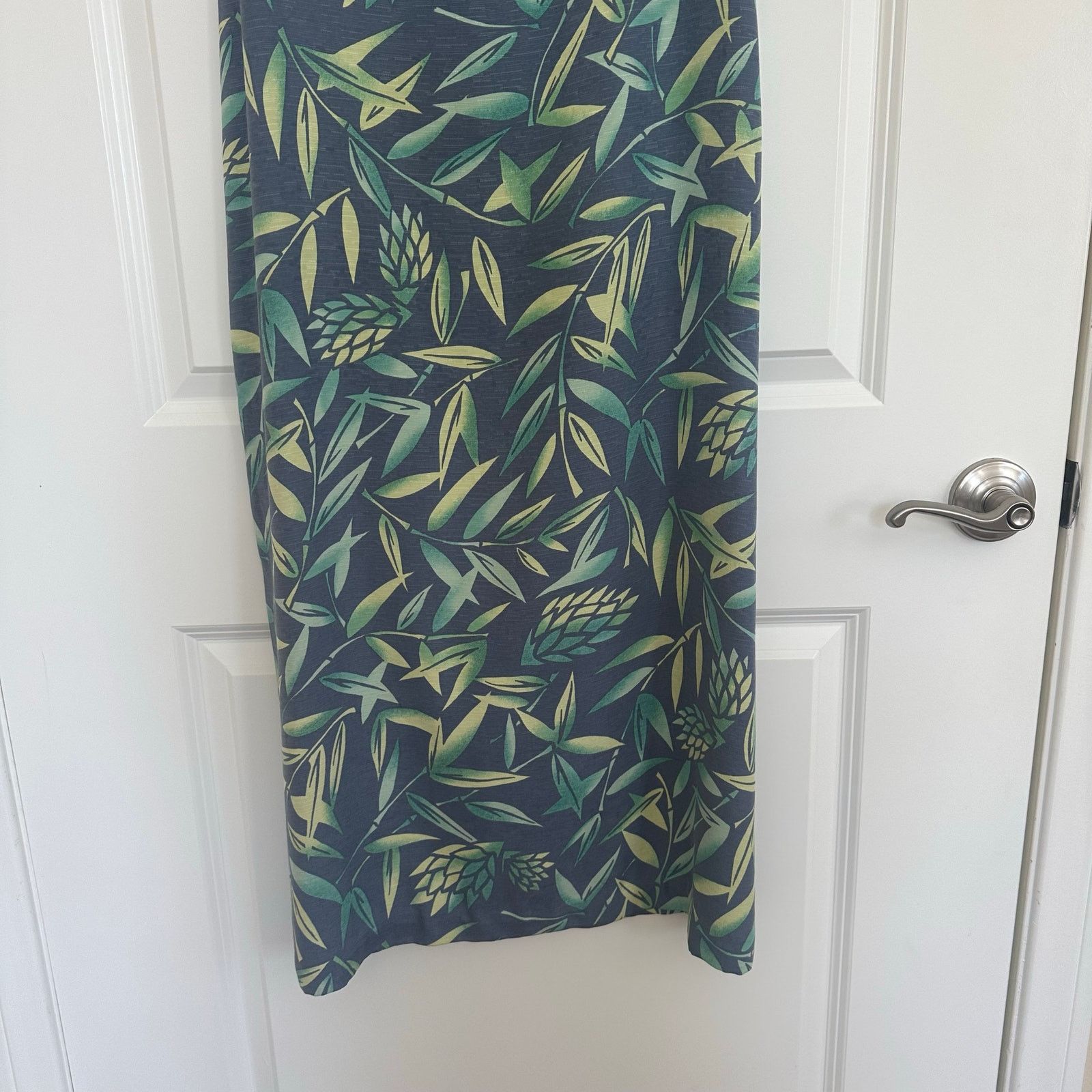 Tommy Bahama Tommy Bahama Blue 100% Silk Maxi Dress Vintage 90s Size 8 Size M / US 6-8 / IT 42-44 - 13 Thumbnail