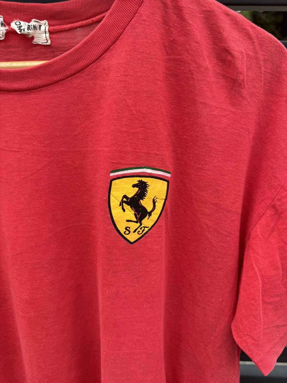 Ferrari × Vintage Vintage Agip Ferrari Shirt Size US L / EU 52-54 / 3 - 3 Thumbnail