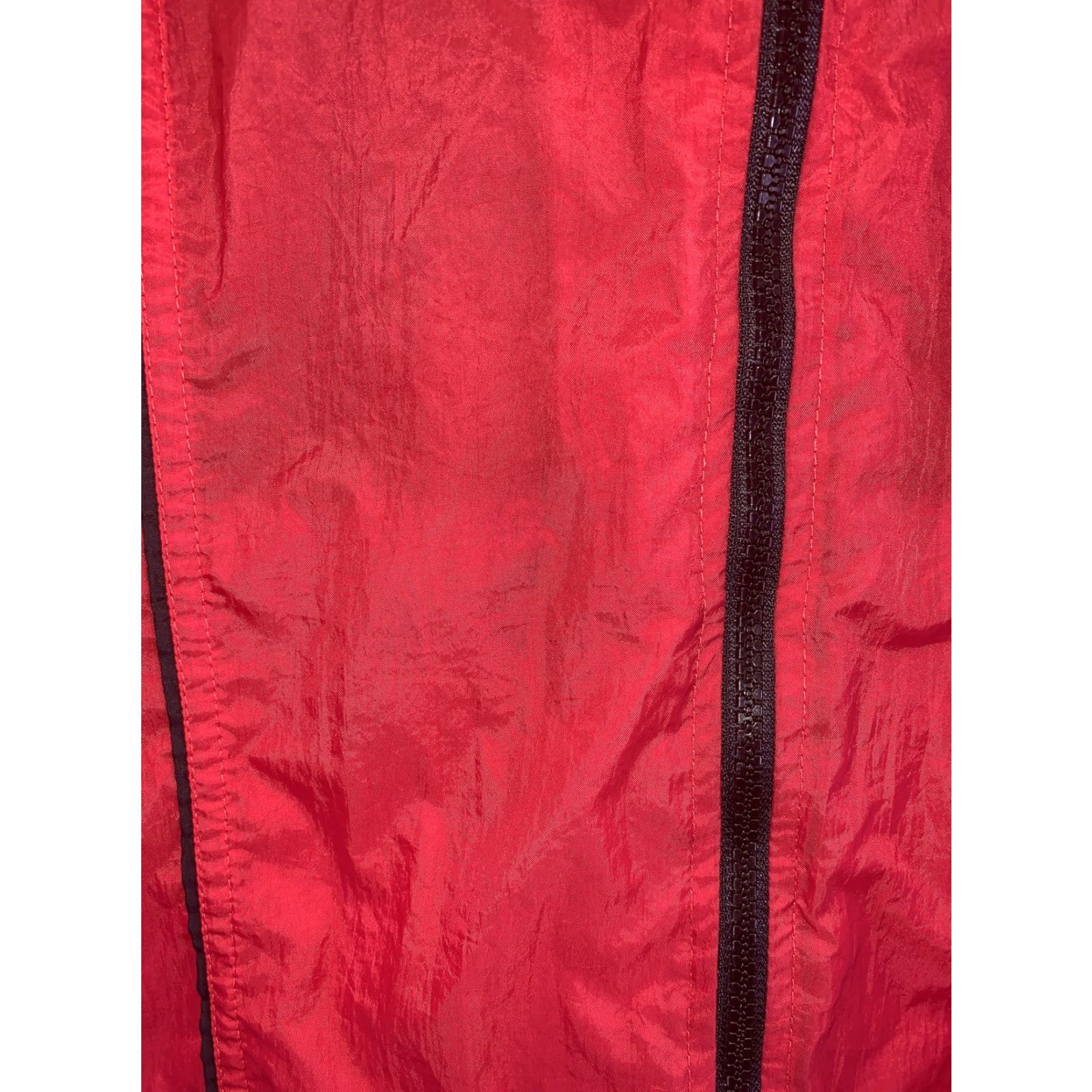 Vintage VINTAGE Kathy Ireland Active Womens Jacket Windbreaker Nylon Red S/M 1990s | Sportswear/Beach | Casual Womens Size S / US 4 / IT 40 - 4 Thumbnail
