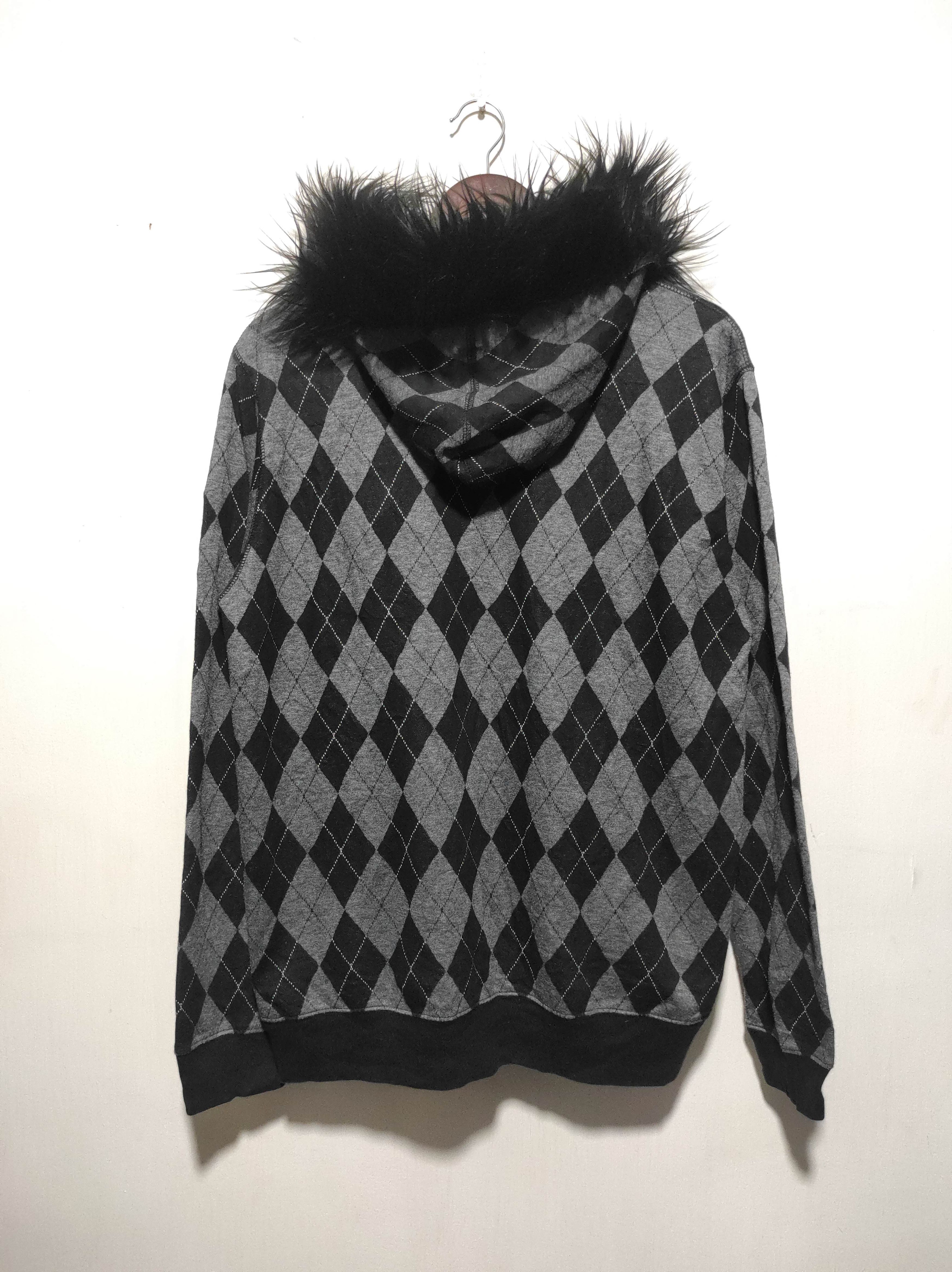 Hysteric Glamour Plus One Plaid Double Zipper Fur Hoodie LGB style Size US M / EU 48-50 / 2 - 11 Thumbnail