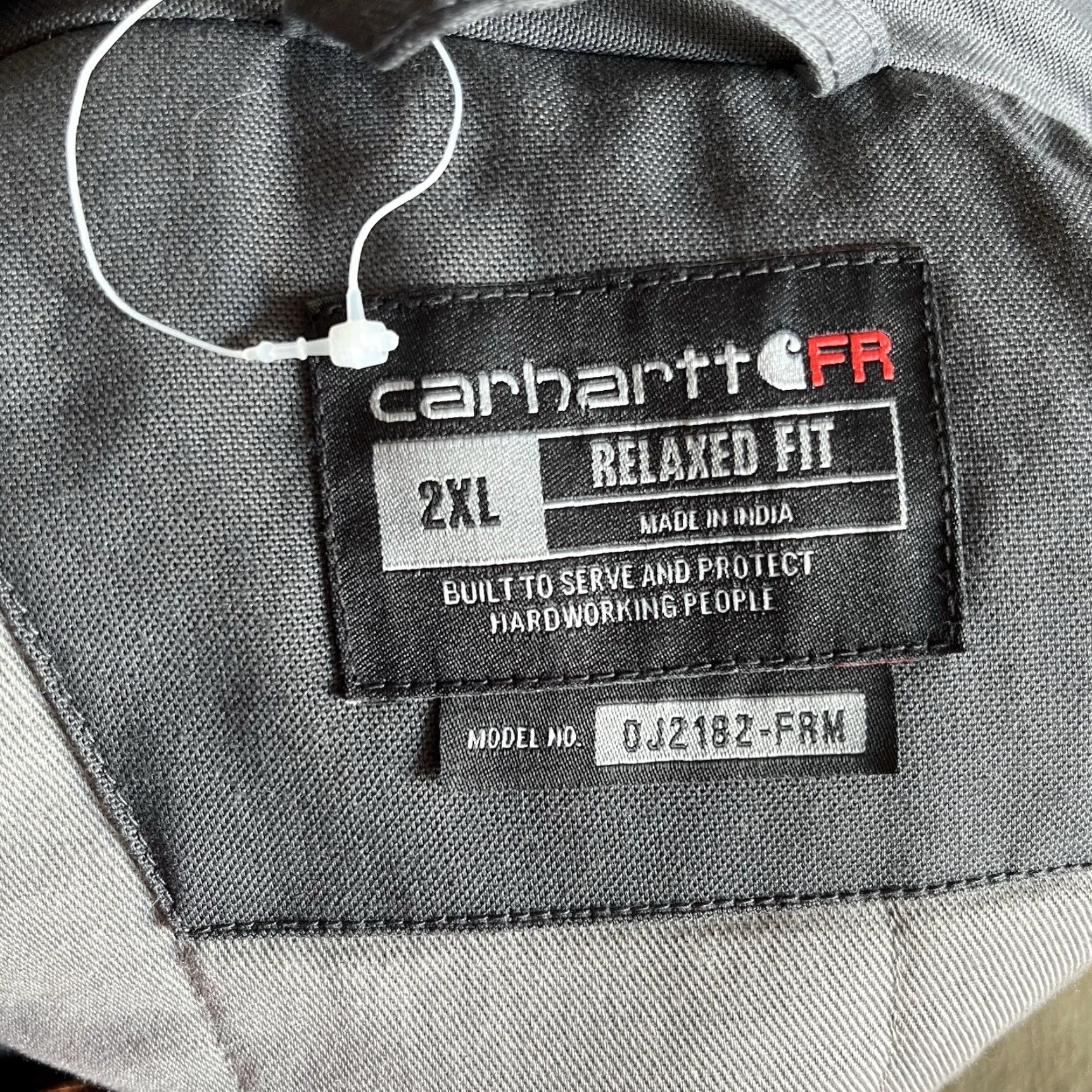 Carhartt Carhartt FR Full Swing Quick Duck Jacket Coat Gray OJ2182-FRM Men's 2XL Relaxed Size US XXL / EU 58 / 5 - 3 Thumbnail
