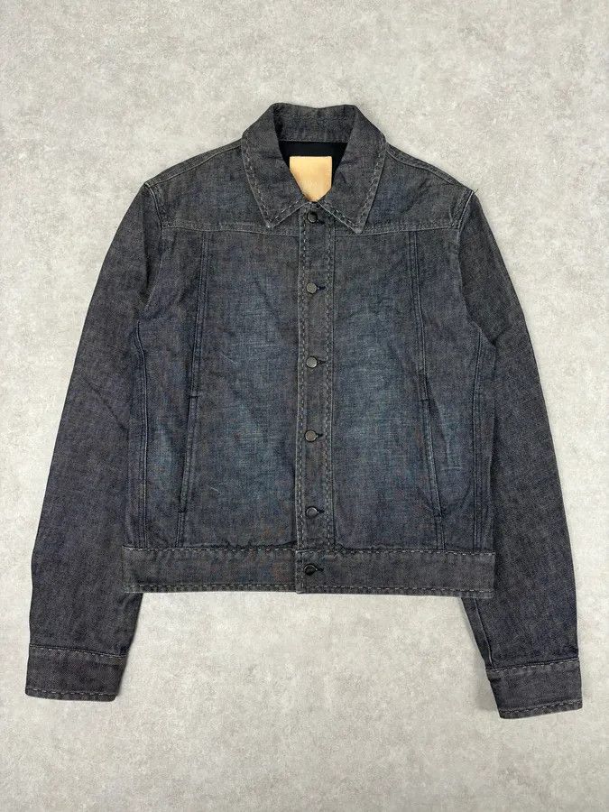 Gianfranco Ferre 2000s Gianfranco Ferré Dark Blue Denim Jacket Size US S / EU 44-46 / 1 - 3 Thumbnail
