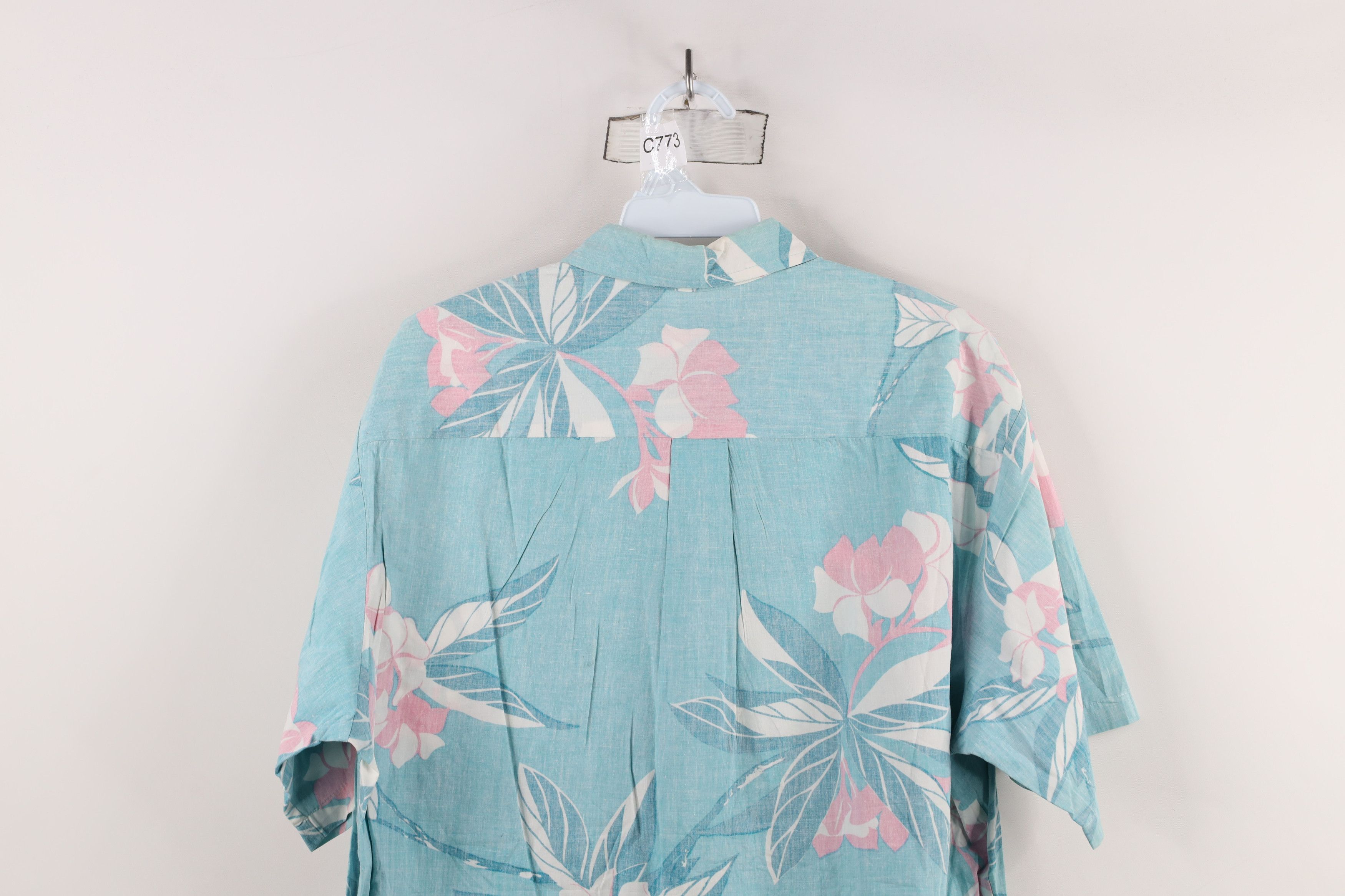 Vintage Vintage 90s Streetwear Flower Collared Button Down Polo USA Size US M / EU 48-50 / 2 - 12 Thumbnail