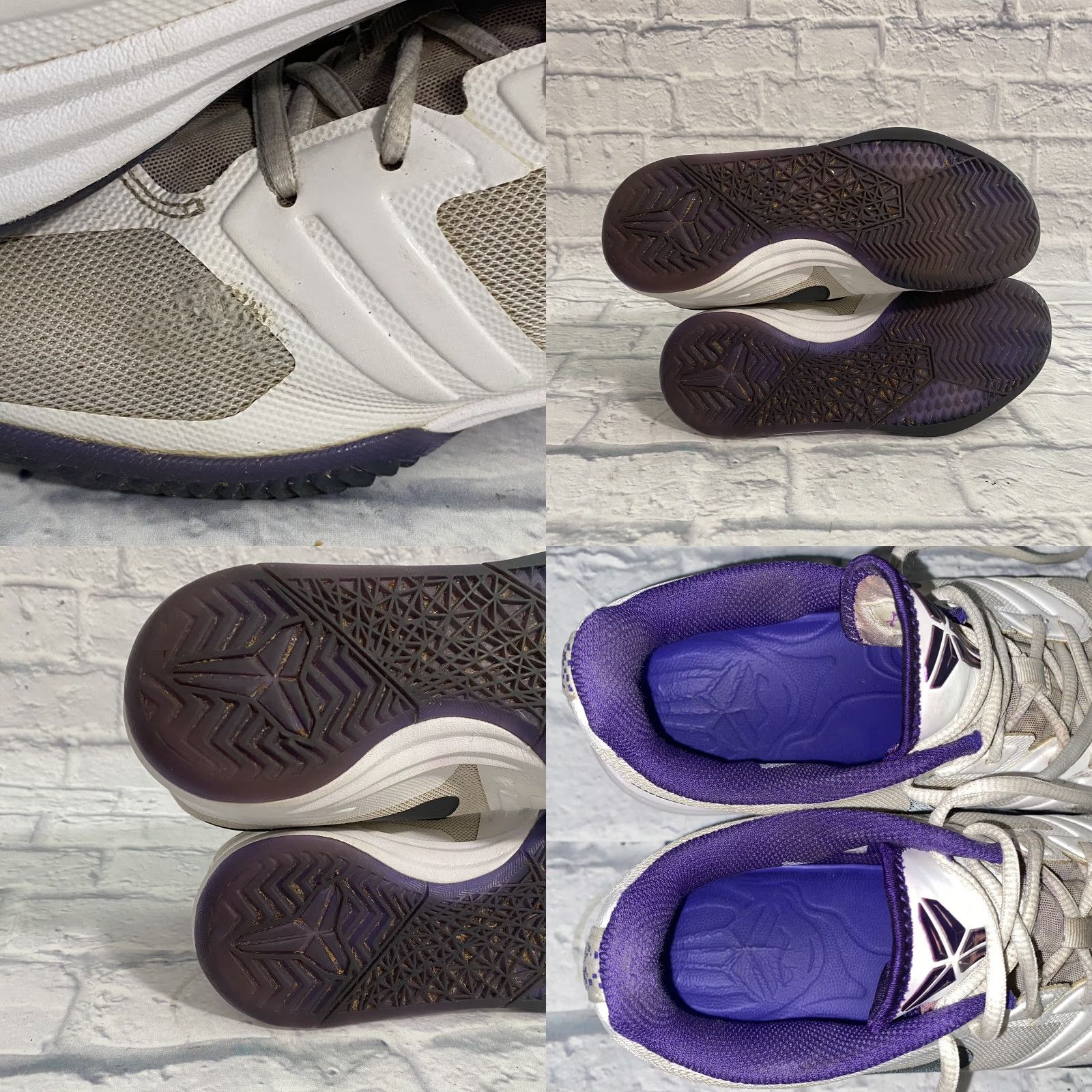 Nike Nike KB Kobe Mentality Court Purple White Basketball Sneakers Men’s US 8.5 Size US 9 / EU 42 - 9 Thumbnail