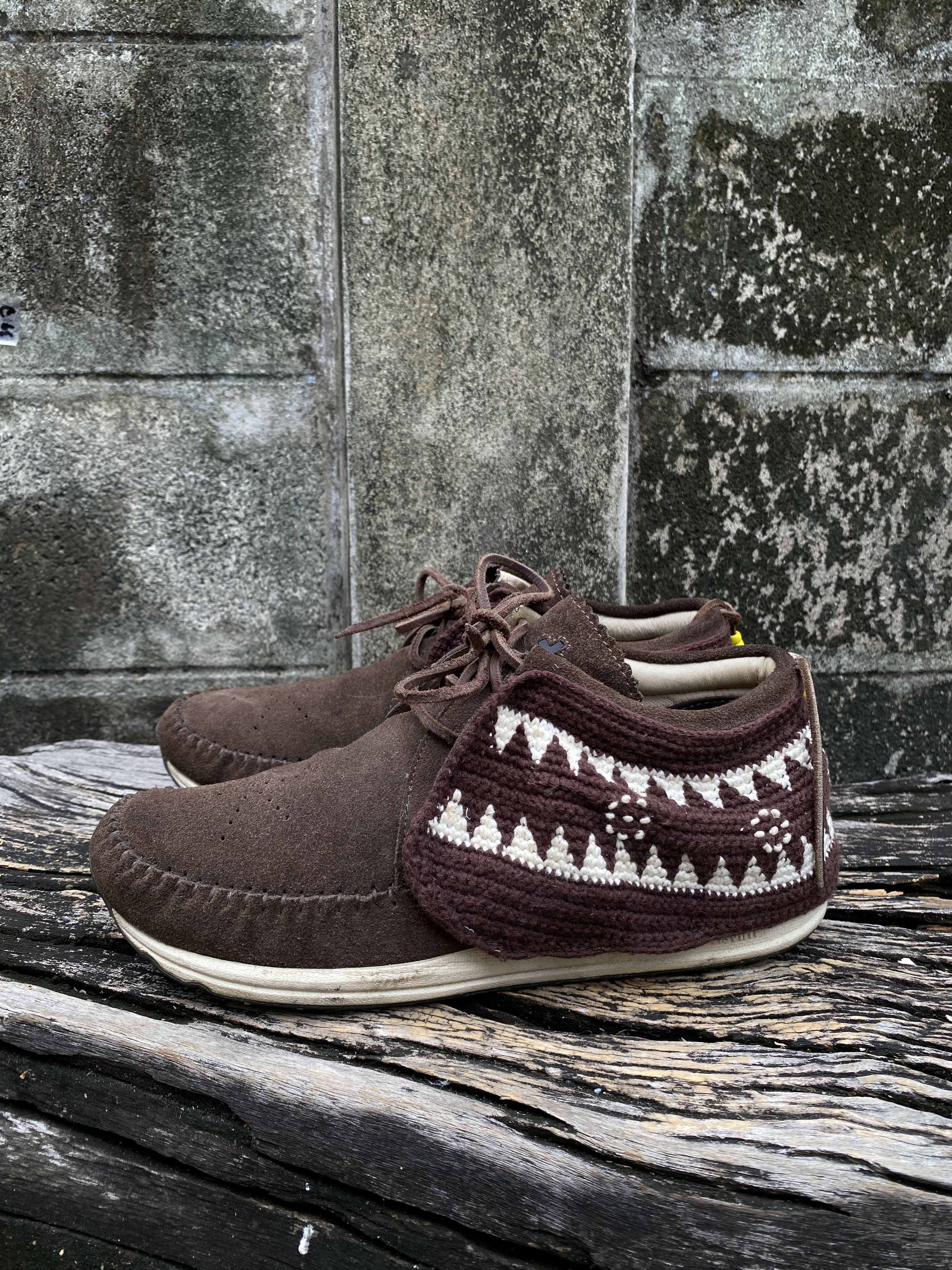 Visvim Visvim FBT Ancestor Nez Perce Elk Leather Moccasins | Grailed
