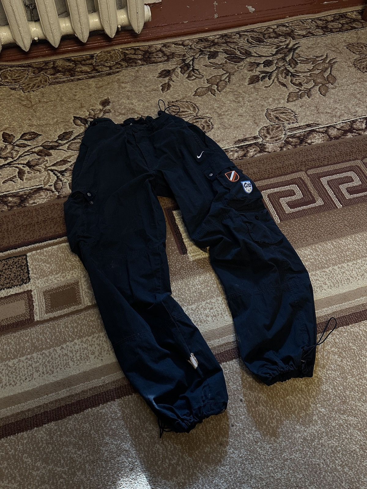 Corteiz × Nike Vintage Nike Cortez Cargo Pants - L Size US 34 / EU 50 - 2 Thumbnail