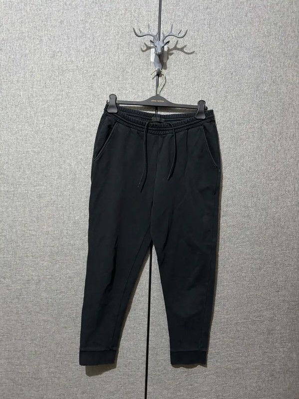 Prada Prada Black Embroidered Cotton Casual Pants Size US 42 / EU 58 - 1 Thumbnail