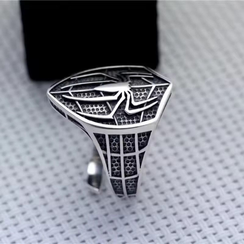 Jewelry Spider Design Open Ring Size ONE SIZE - 4 Thumbnail