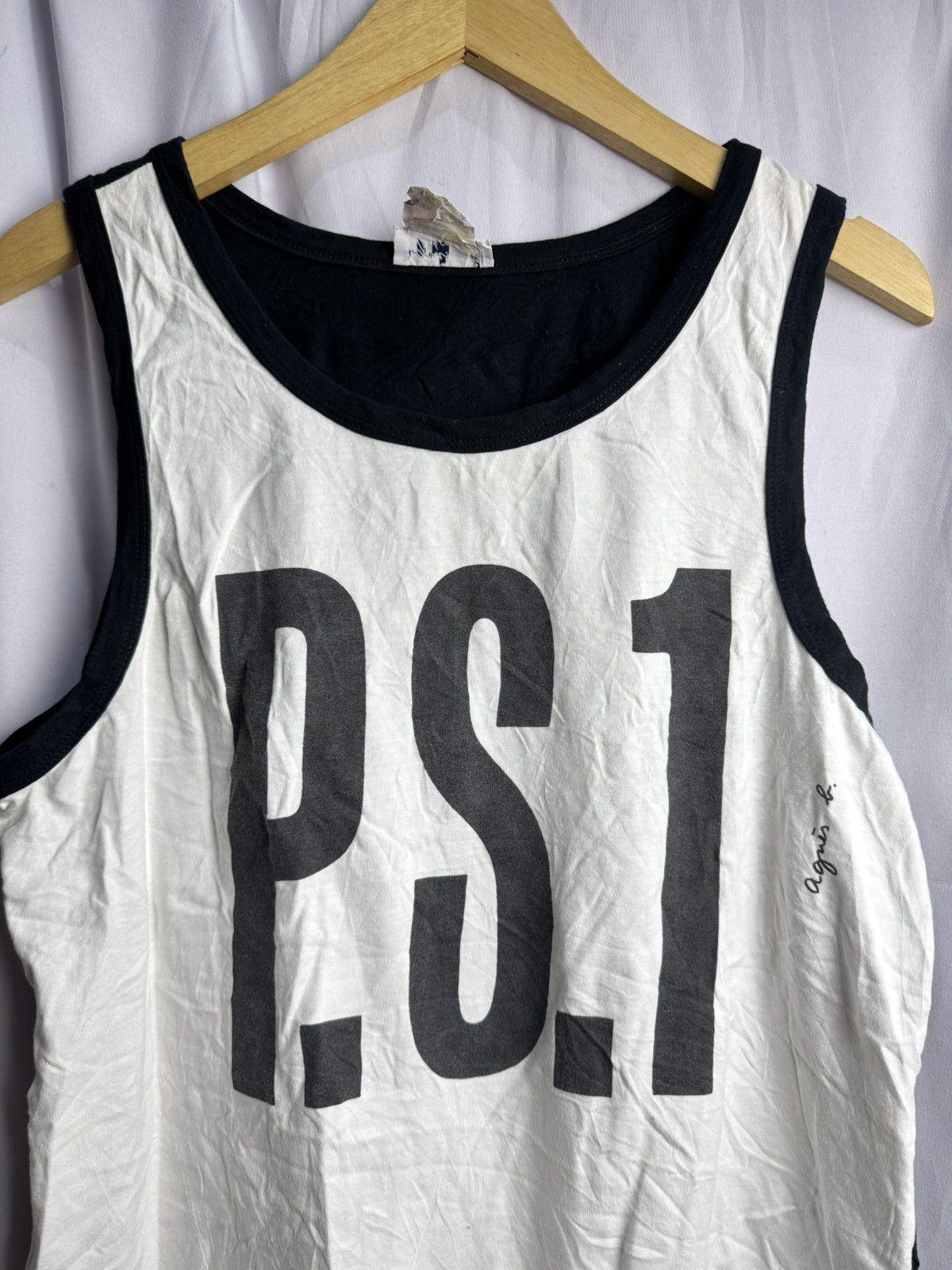agnes b. Agnes B PS1 Summer 1998 Tank Top Size US M / EU 48-50 / 2 - 3 Thumbnail