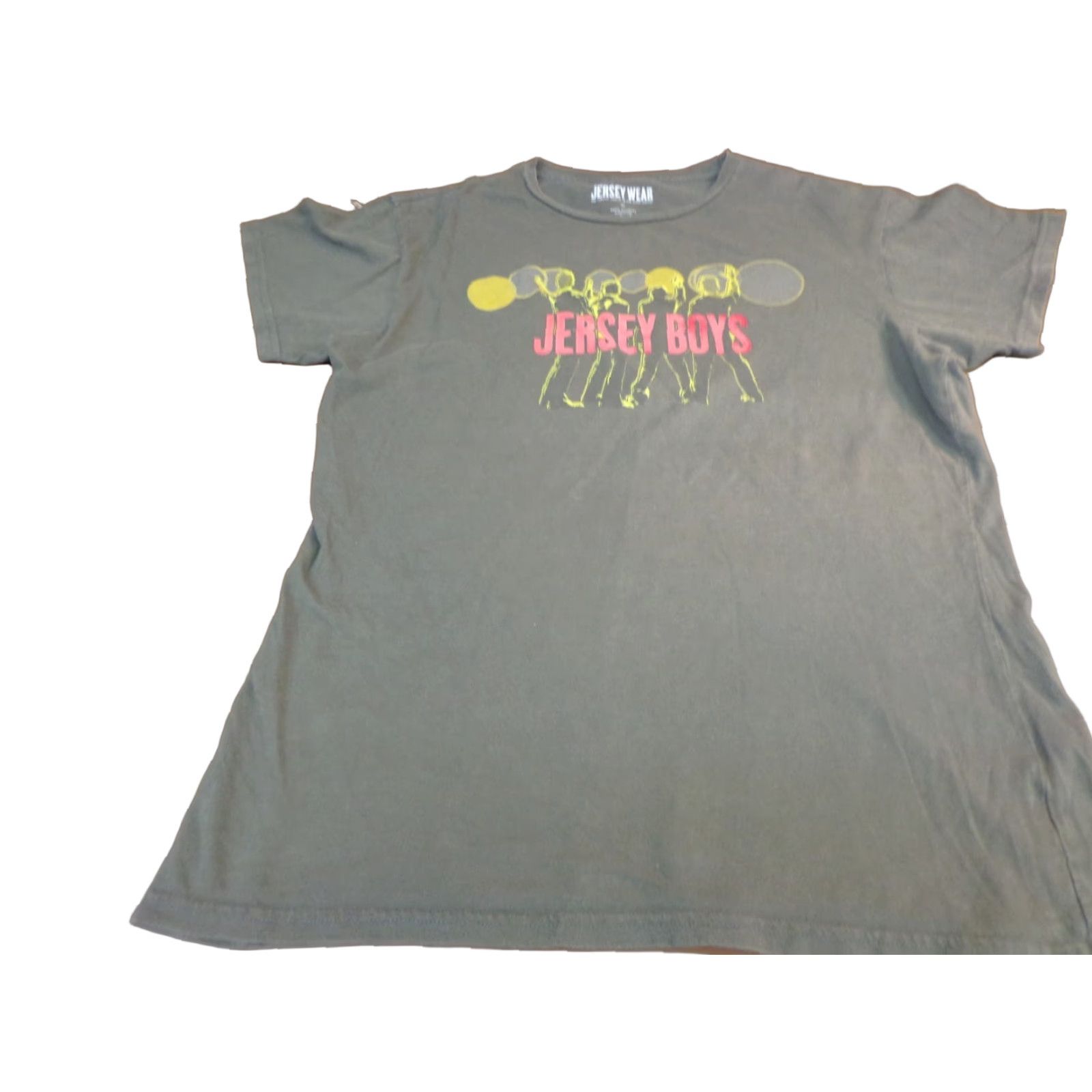 Vintage Jersey Wear Jersey Boys T Shirt M Women Gray Short Sleeve Graphic Tee Cotton Size M / US 6-8 / IT 42-44 - 1 Thumbnail
