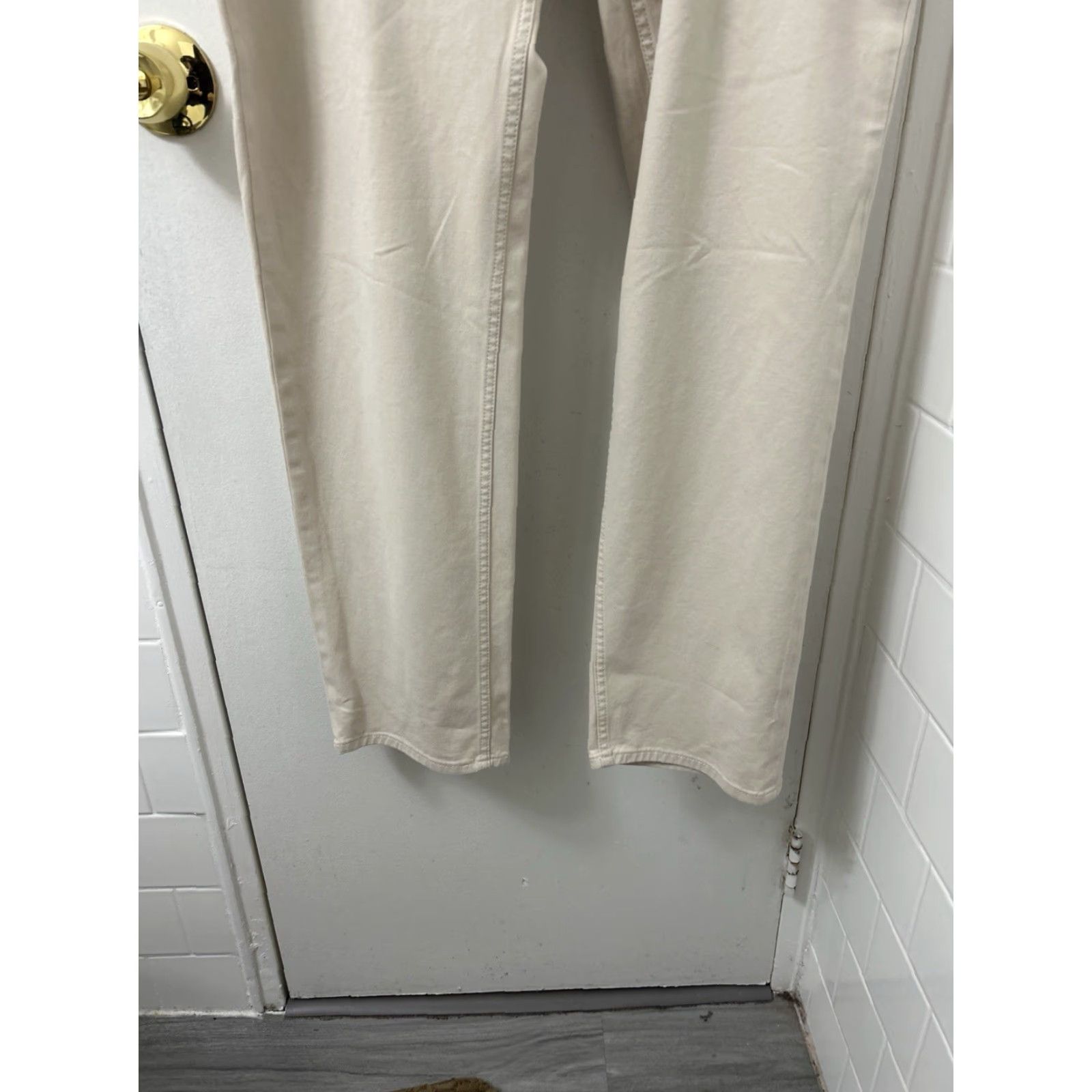 Banana Republic VINTAGE None Banana Republic Traveler Pants Mens 38x32 Beige Slim Fit Modal Blend NWT Size US 38 / EU 54 - 7 Thumbnail