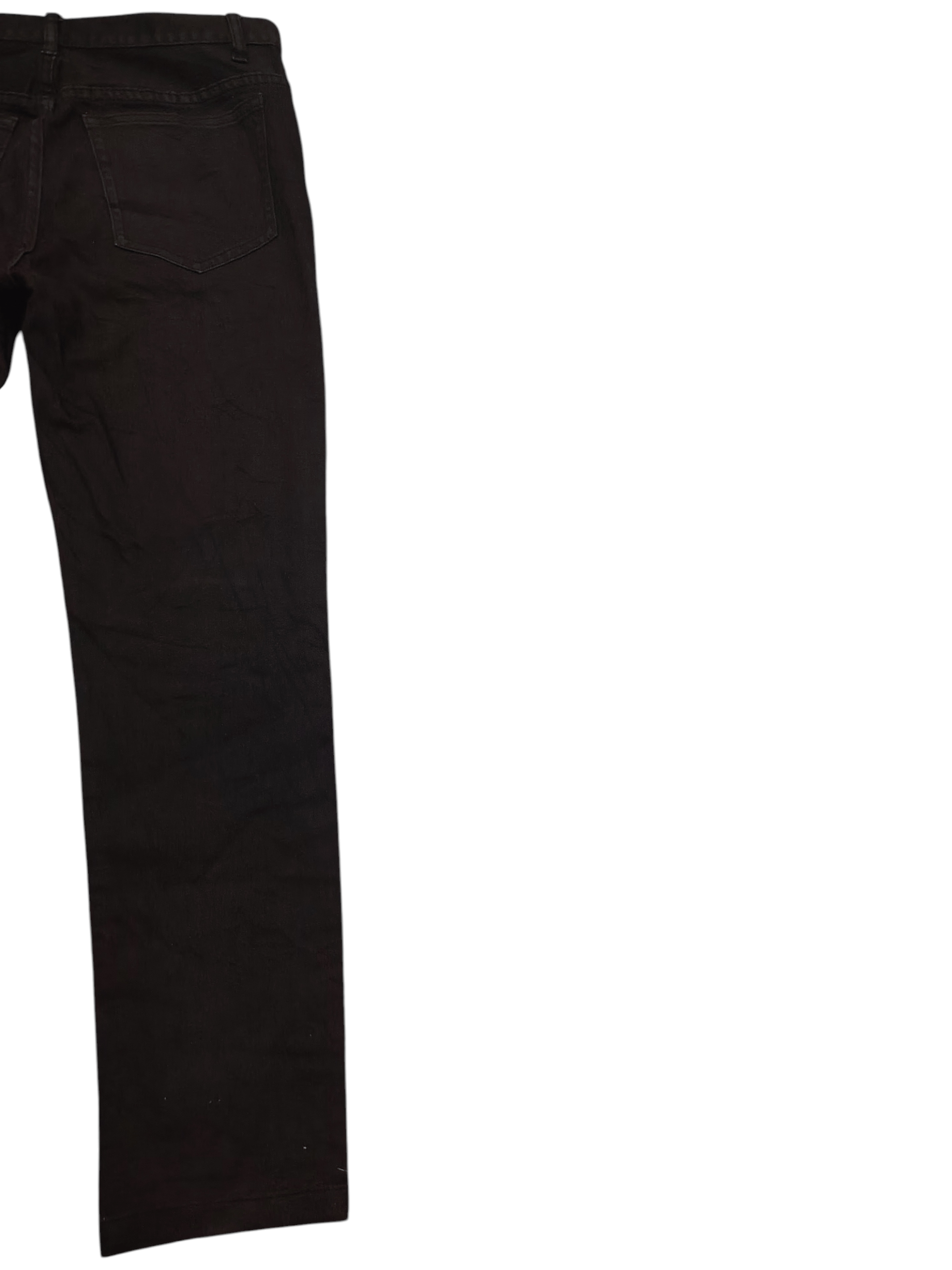 A.P.C. A.P.C Petit Standard Jean Droit Etroit Stretch Black Jeans Size US 30 / EU 46 - 9 Thumbnail