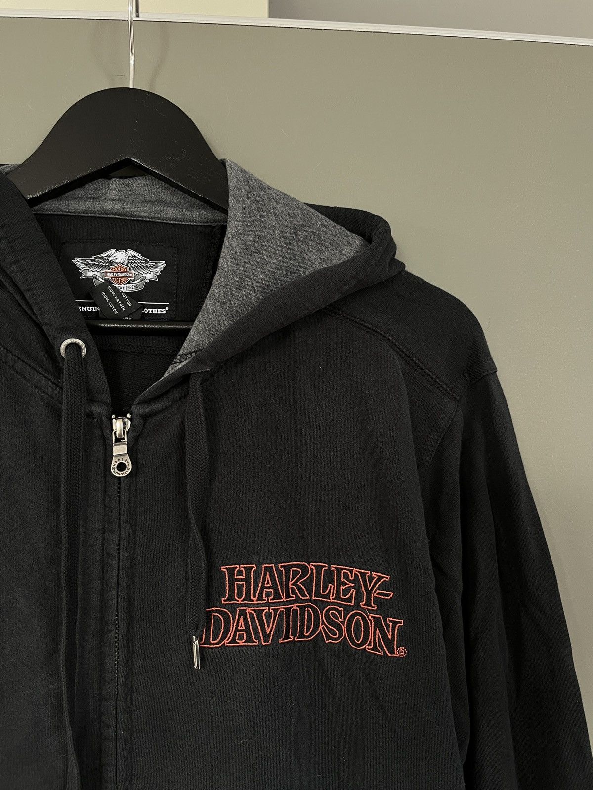 Harley Davidson Harley Davidson Vintage Iconic Hoodie Size US L / EU 52-54 / 3 - 3 Thumbnail