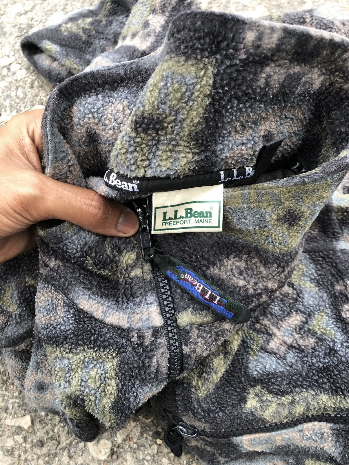 L.L. Bean NATIVE LL BEAN FLEECE HALF ZIPPER Size US M / EU 48-50 / 2 - 4 Thumbnail