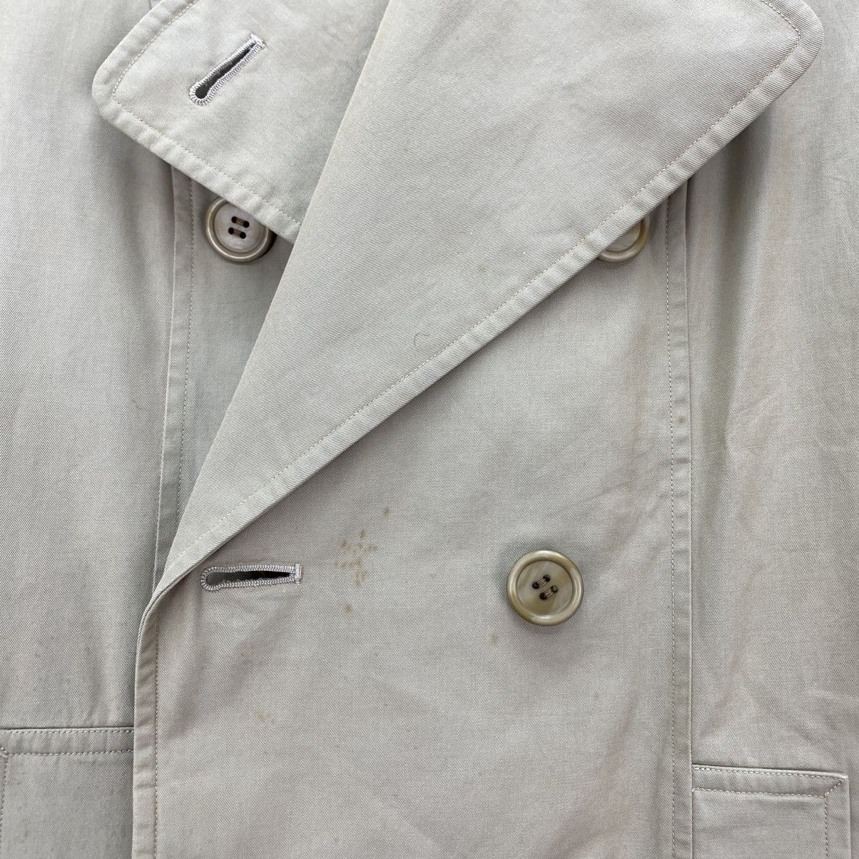 Burberry 🌺Vintage 90s Burberrys Double Breasted Belted Trench Coat Size S / US 4 / IT 40 - 4 Thumbnail