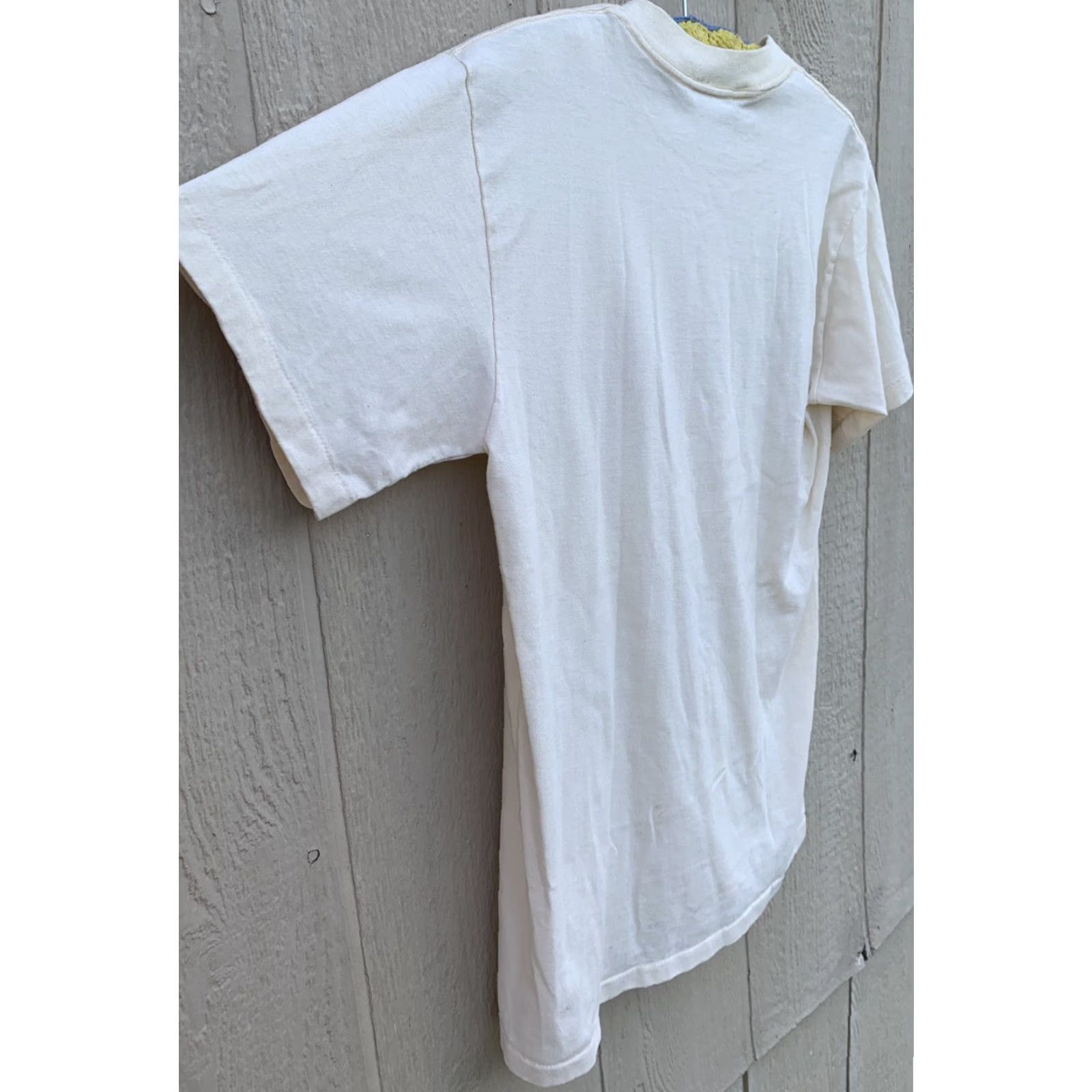 Vintage VINTAGE BROWNSEA 22 Boy Scouts of America Staff t-shirt L Men's Ivory Graphic Tee Short Sleeve 50/50 Made in USA Size US L / EU 52-54 / 3 - 4 Thumbnail