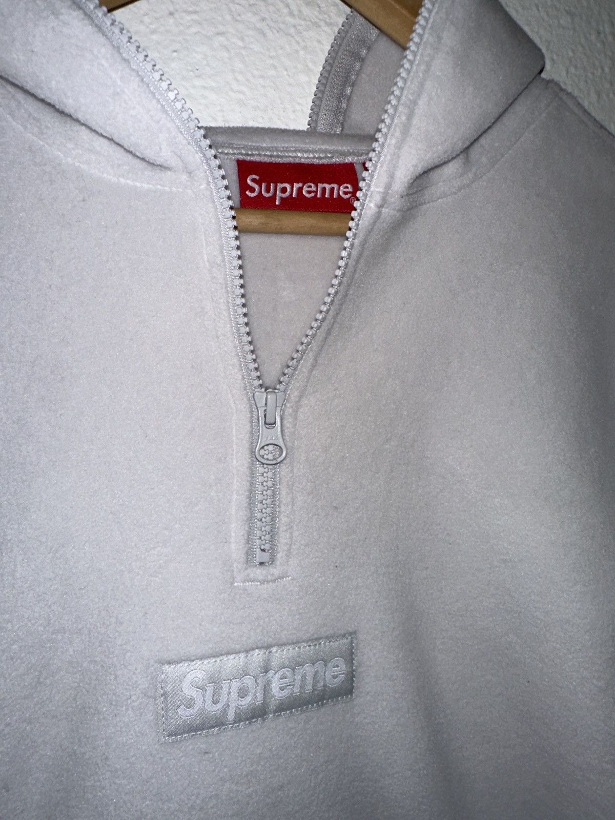 Supreme Supreme Polartec Facemask Half Zip Hooded Sweatshirt Size US S / EU 44-46 / 1 - 5 Thumbnail