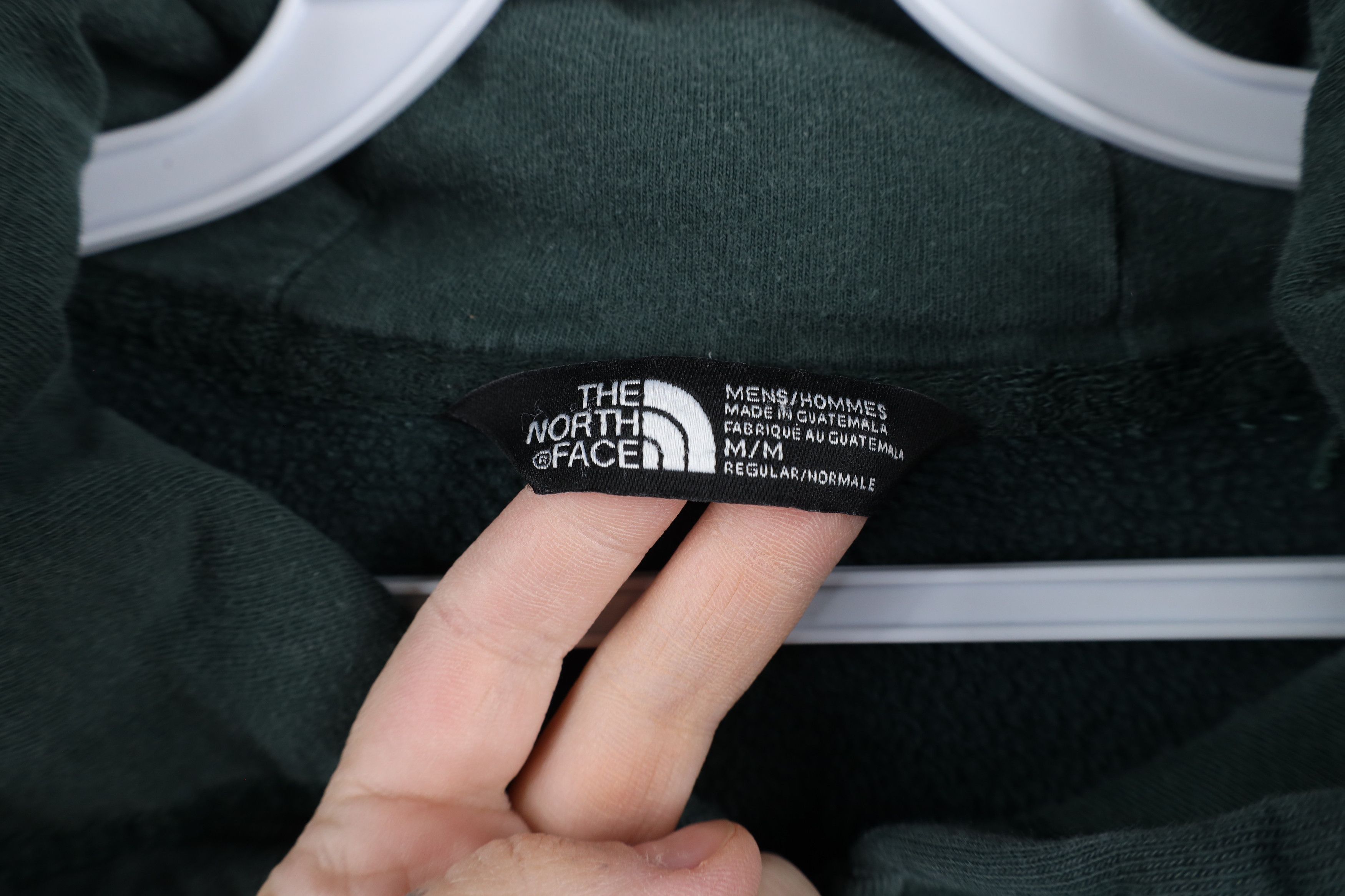 The North Face × Vintage Vintage The North Face Spell Big Logo Full Zip Hoodie Green Size US M / EU 48-50 / 2 - 7 Thumbnail