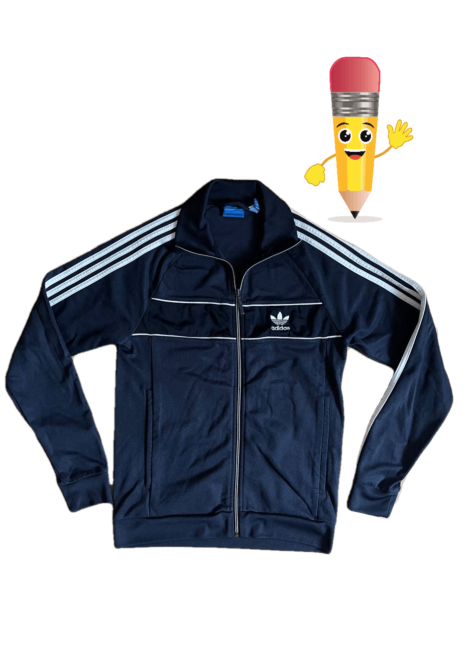 Adidas × Vintage Adidas Zip Up Tracksuit Jacket Sz S Size US S / EU 44-46 / 1 - 1 Thumbnail