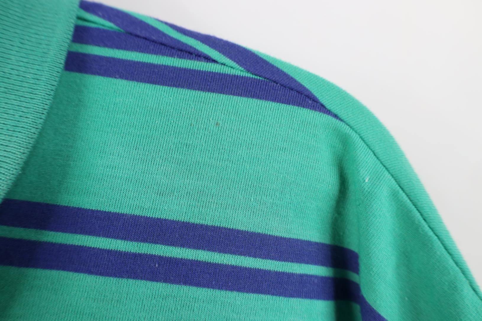 Vintage Vintage 90s Streetwear Block Knit Golf Polo Shirt Pocket Size US XL / EU 56 / 4 - 6 Thumbnail