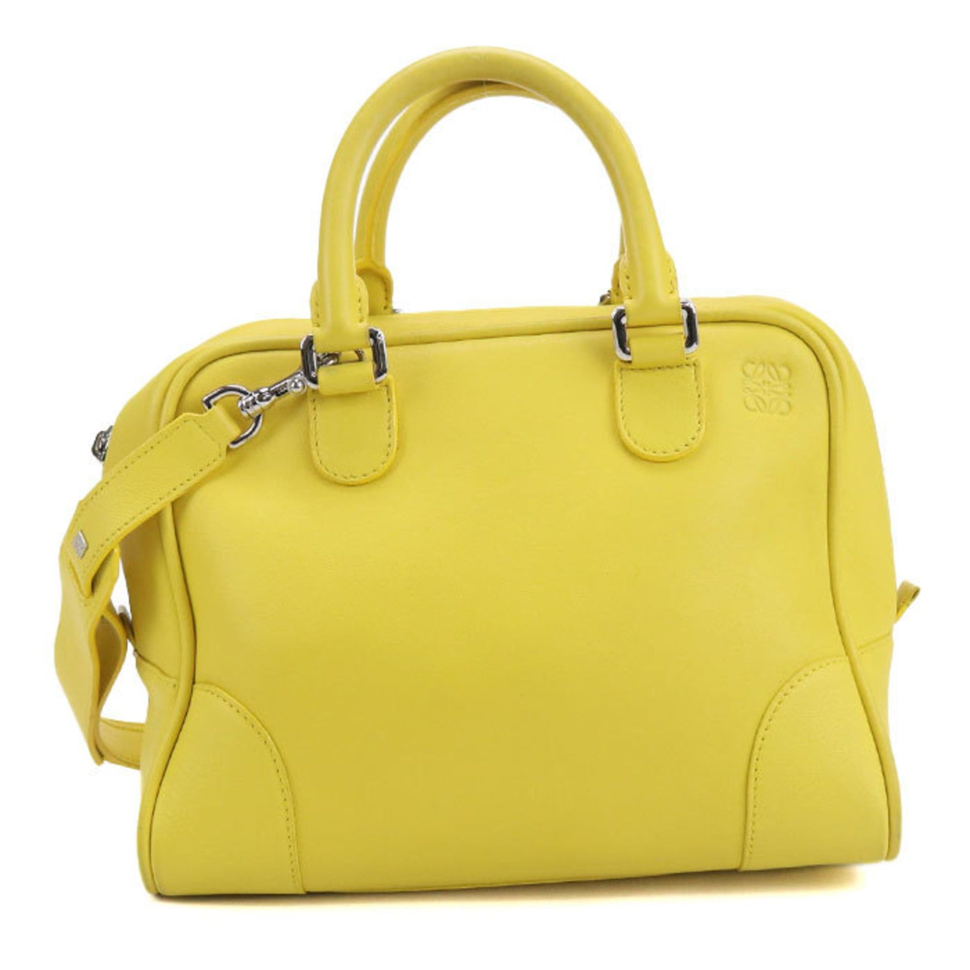 Loewe LOEWE Amazona 75 2-Way Anagram Handbag, 301.30.L03, Women's, Yellow Size ONE SIZE - 1 Thumbnail