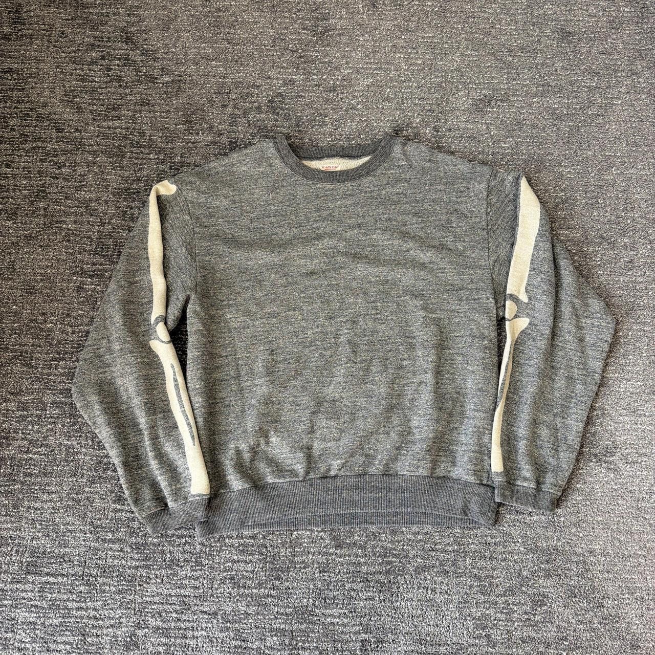 Kapital Kapital French Terry Skeleton Sweater Size US L / EU 52-54 / 3 - 1 Thumbnail