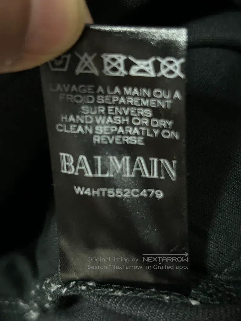 Balmain BALMAIN Biker Jeans Size US 30 / EU 46 - 8 Thumbnail