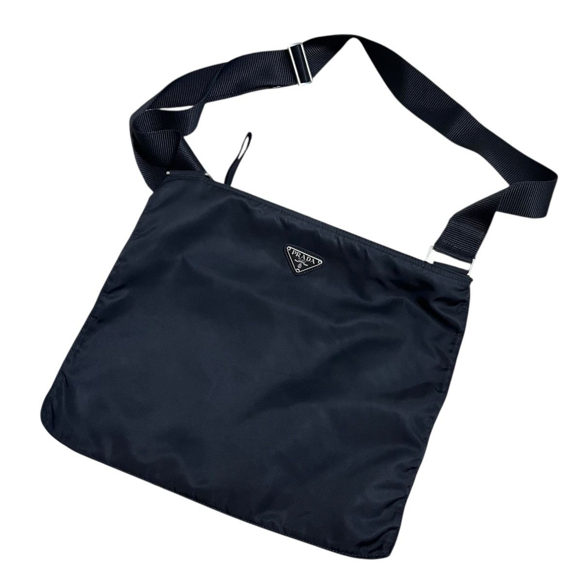 Prada Authentic Prada Nylon Thin Medium Sling Bag Size ONE SIZE - 1 Thumbnail