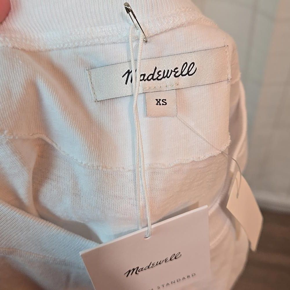 Madewell Madewell Premium Standard 01. The Shrunken Tee Size XXS / US 00 / IT 34 - 8 Thumbnail