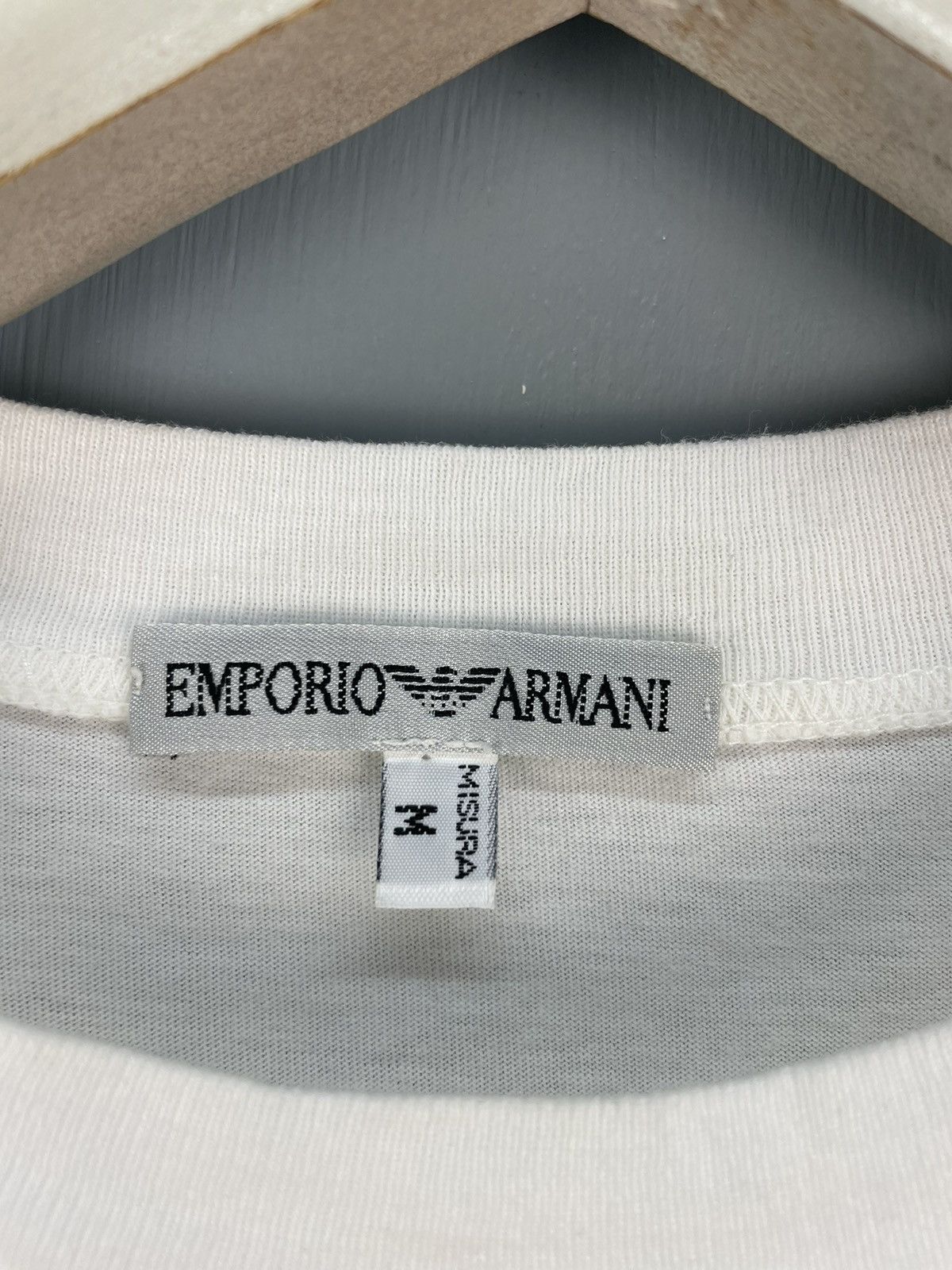 Emporio Armani Vintage Emporio Armani Bruce Weber photo print t shirt Size US M / EU 48-50 / 2 - 5 Thumbnail