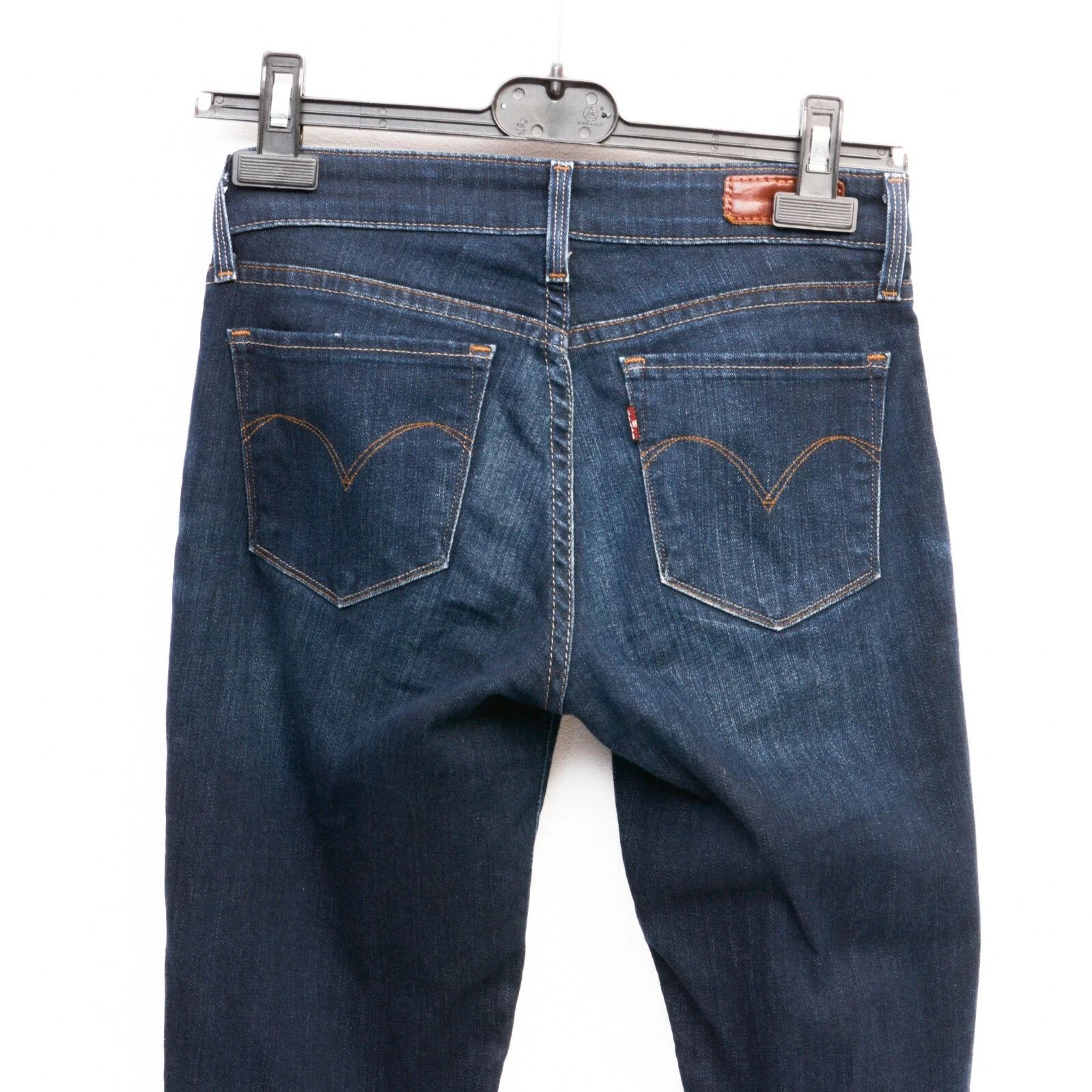 Levi's STRAUSS Demi Curve Modern Rise Women W25 L34 Skinny Trousers Size 25" / US 0 / IT 36 - 6 Thumbnail