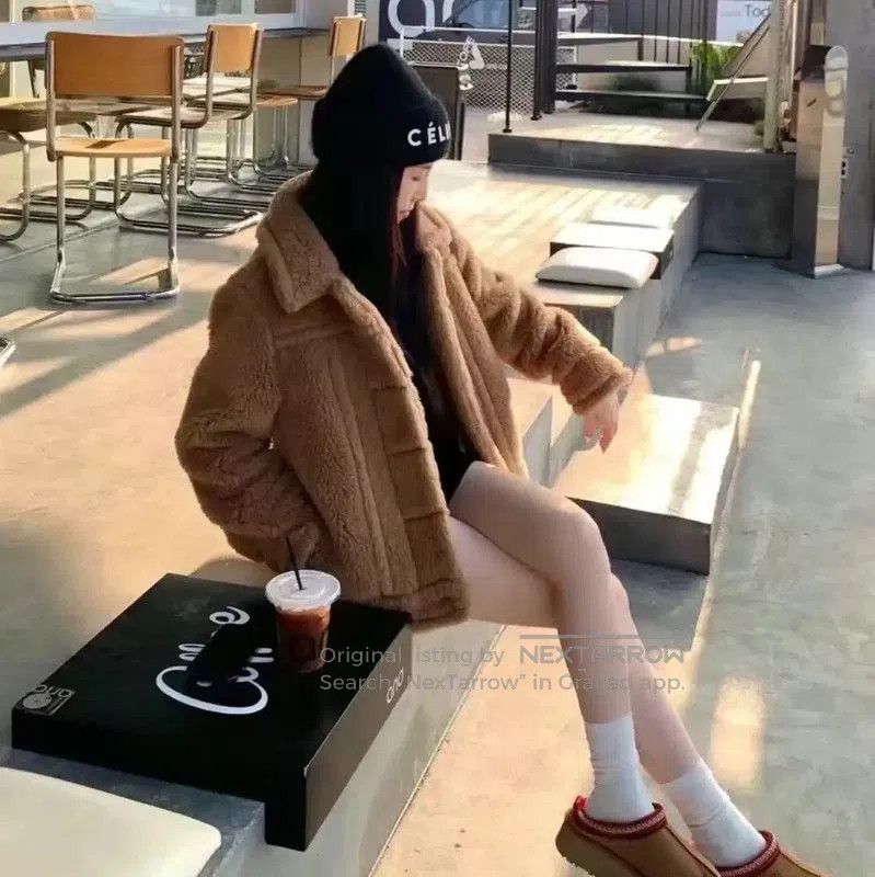 Max Mara MaxMara Camel Short Coat for Women . Size L / US 10 / IT 46 - 4 Thumbnail
