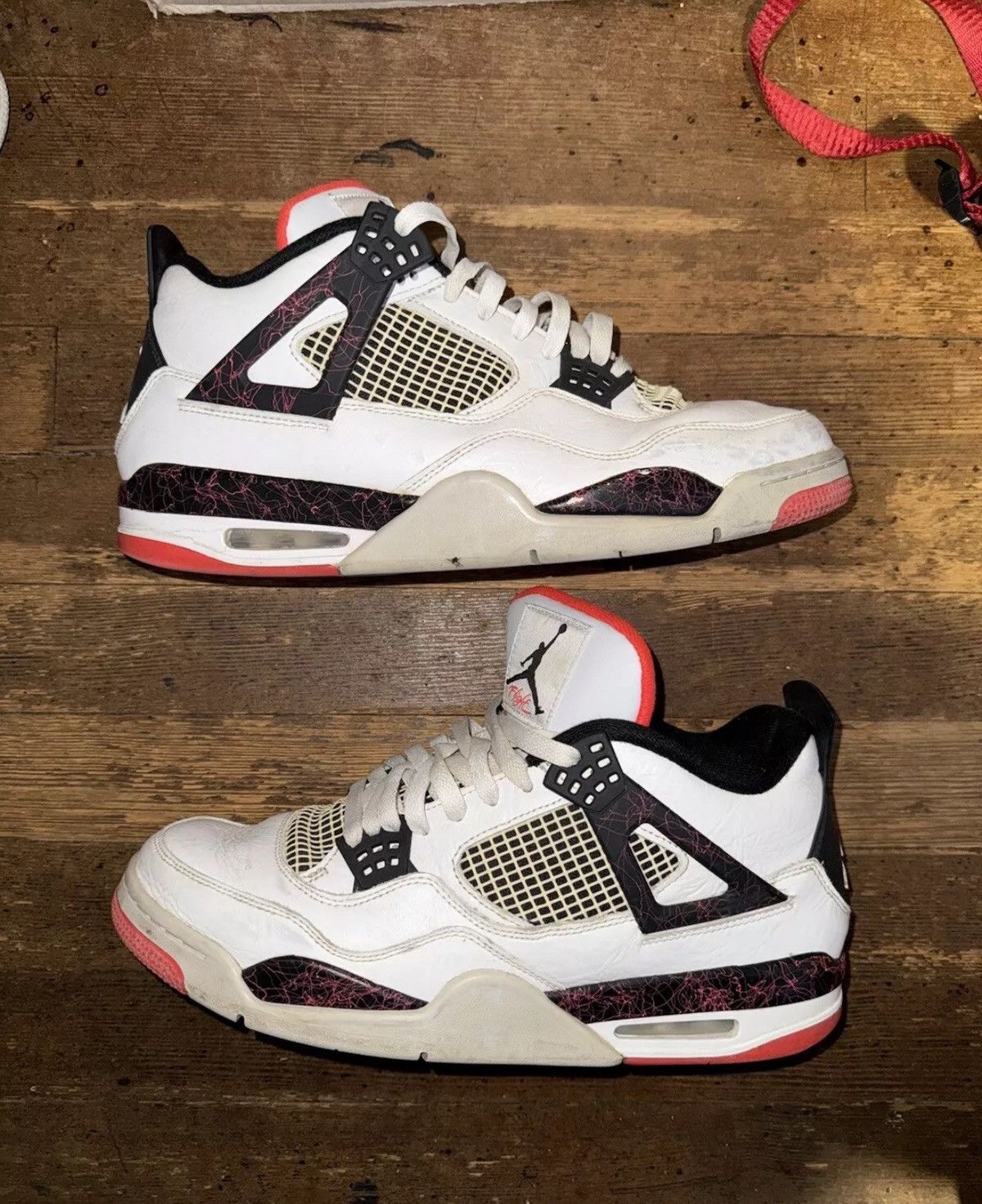 Jordan Brand Jordan 4 Pale Citron Bright Crimson 2019 Grailed