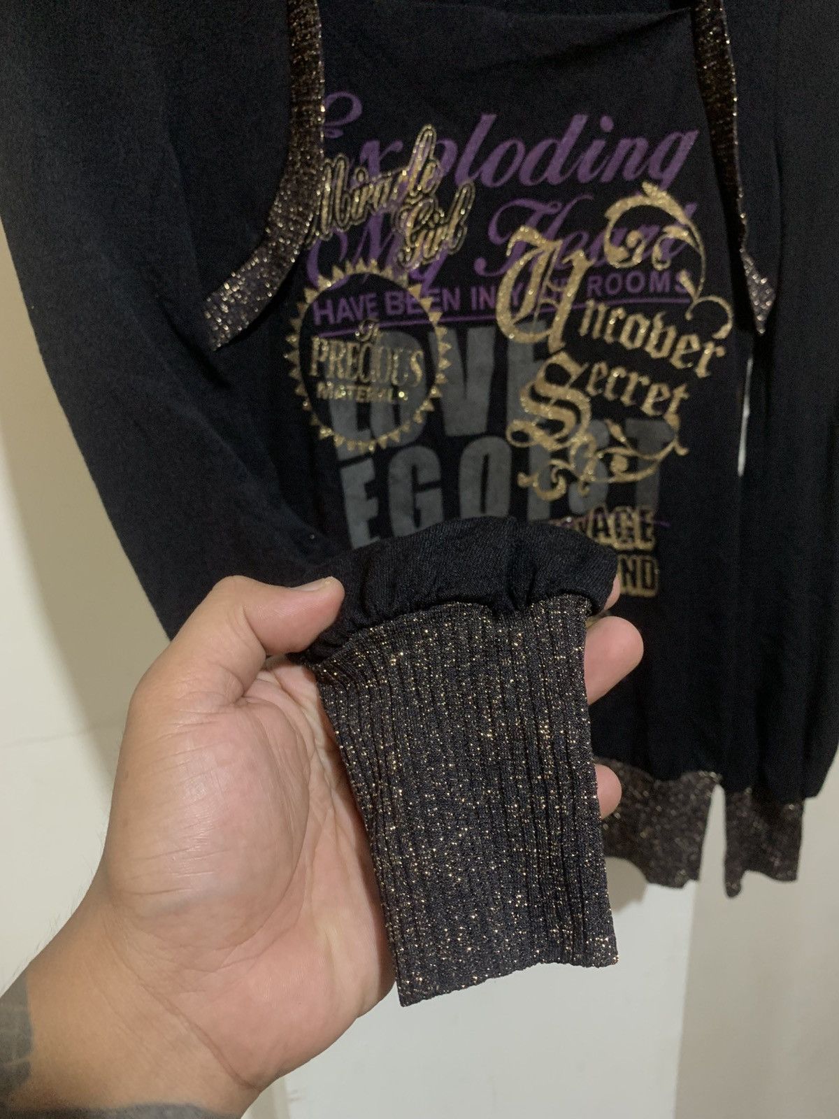 Japanese Brand Japanese Egoist Uncover Secret Women LongSleeve Tee Size M / US 6-8 / IT 42-44 - 2 Thumbnail