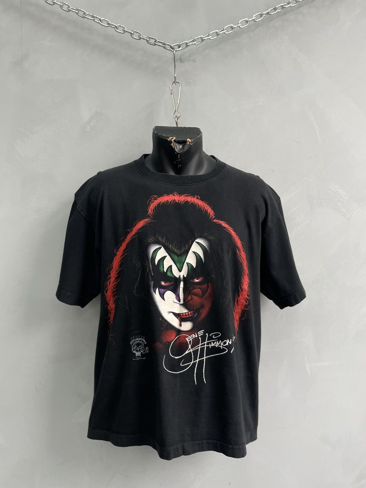 KISS Rare 90s KISS band tour t shirt Gene simmons tee Size US L / EU 52-54 / 3 - 1 Thumbnail