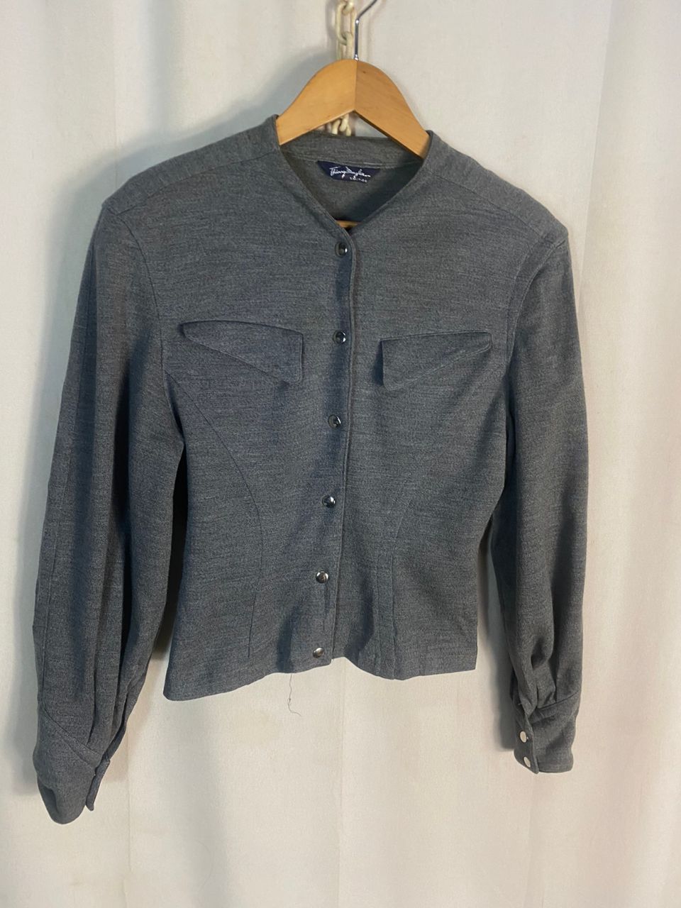 Thierry Mugler Thierry mugler edition snap button wool jacket Size S / US 4 / IT 40 - 5 Thumbnail