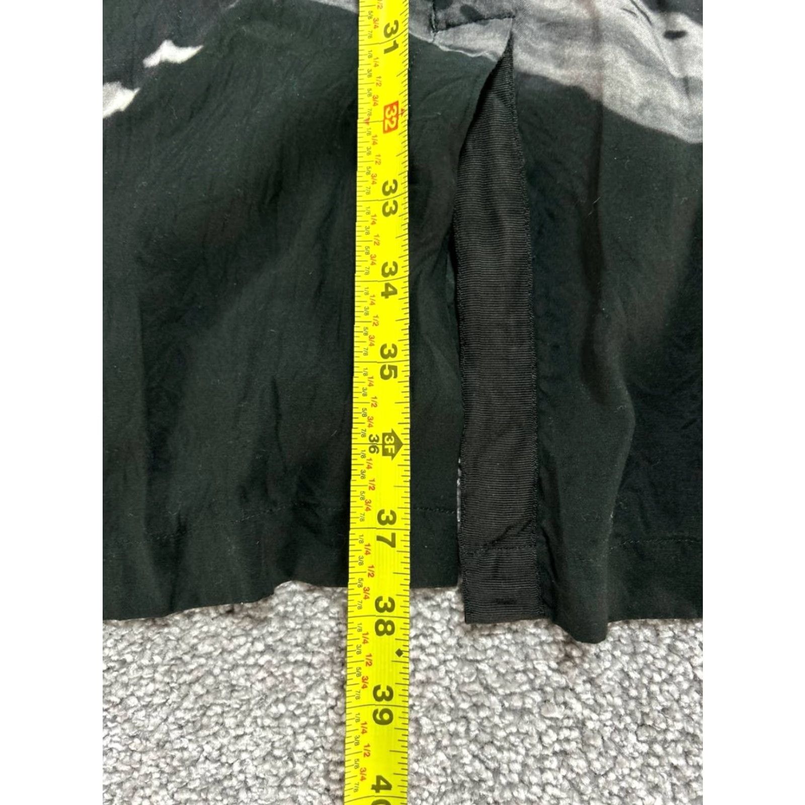 Allsaints AllSaints Dress Womens XS Black Belted Graphic Trace Kannur T Shirt Size XS / US 0-2 / IT 36-38 - 7 Thumbnail