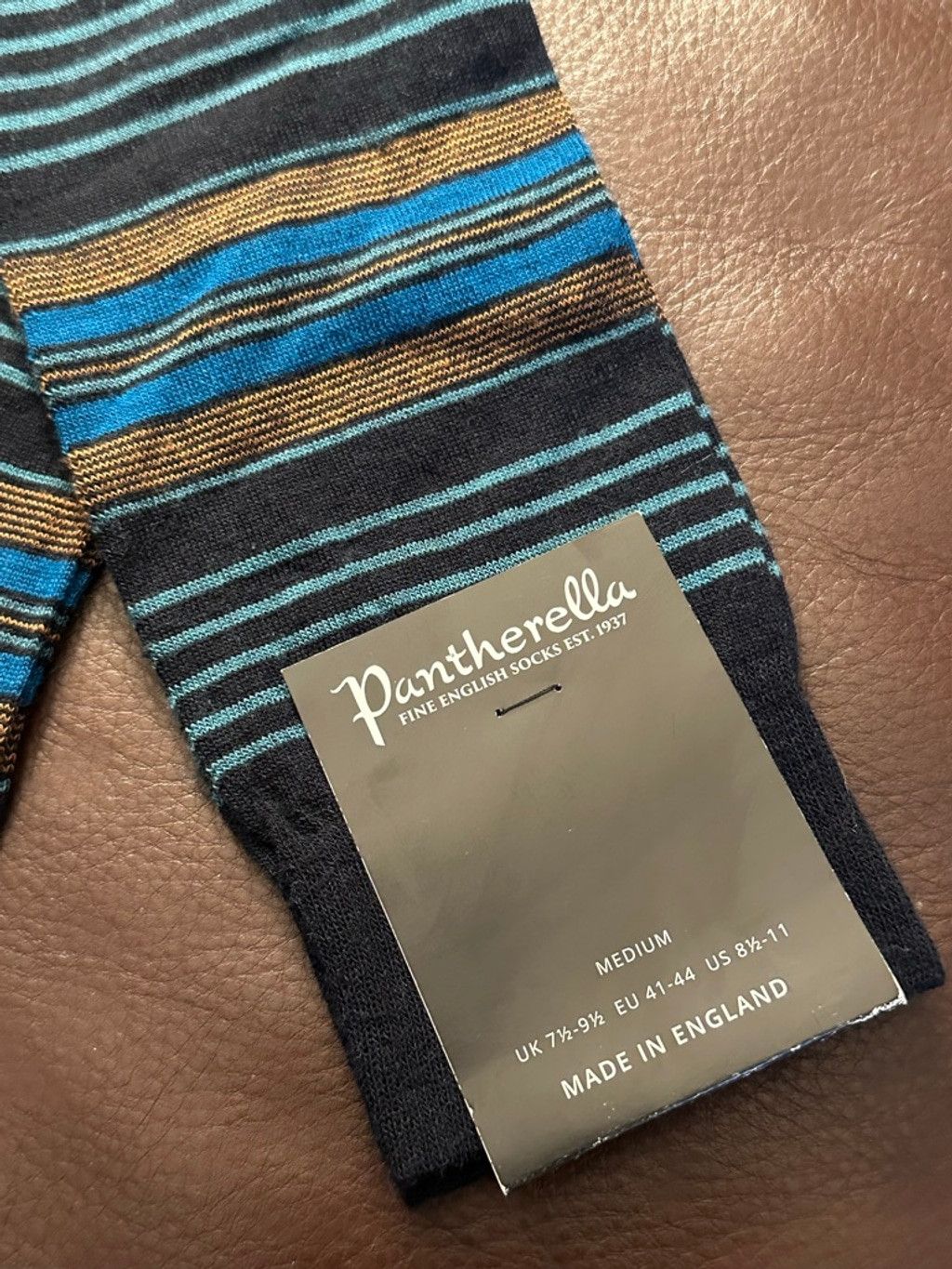 Pantherella Pantherelle Silsbury Merino Socks Medium Size ONE SIZE - 1 Thumbnail