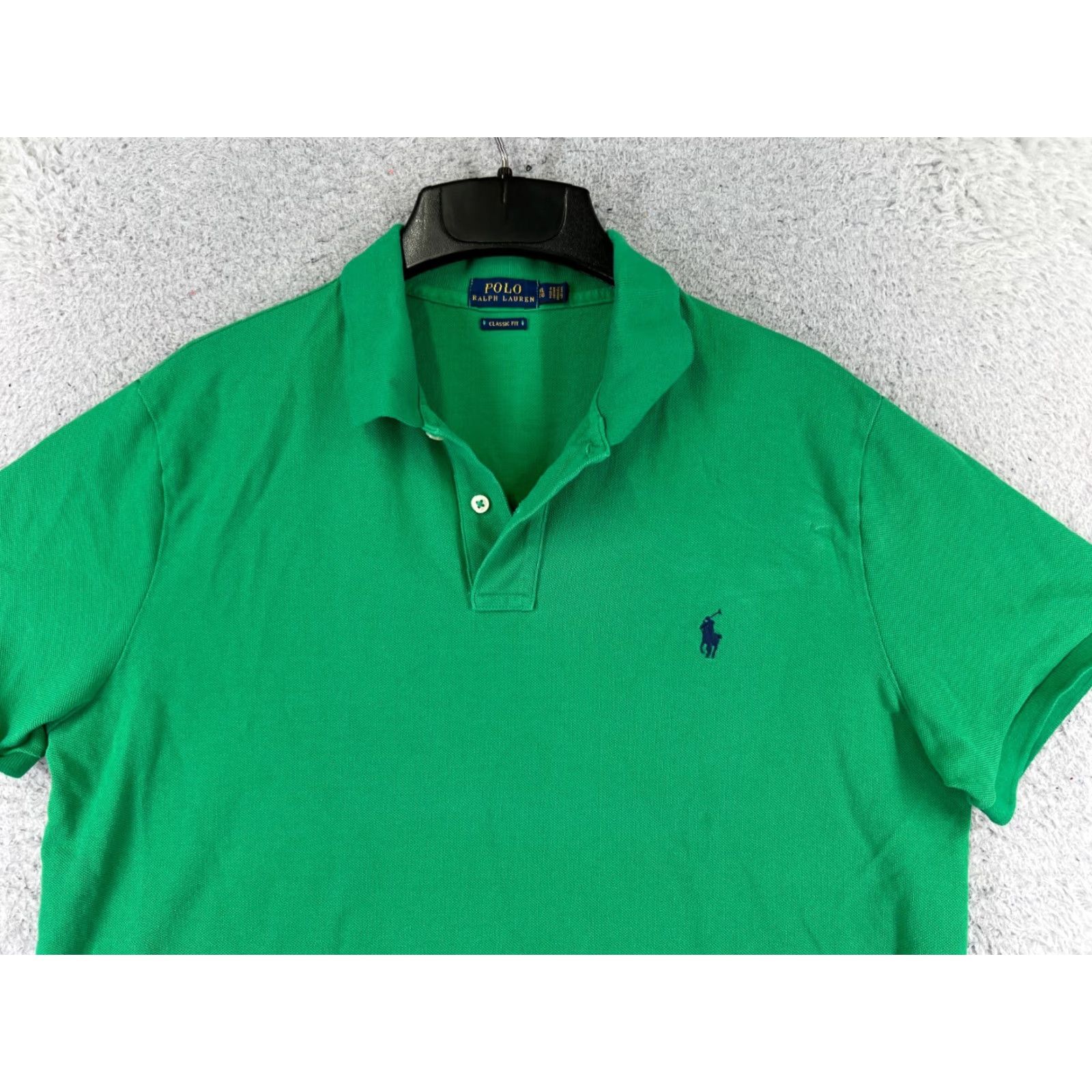 Ralph Lauren Polo Ralph Lauren Polo Shirt Men Large Green Classic Fit 100% Cotton READ Size US L / EU 52-54 / 3 - 4 Thumbnail