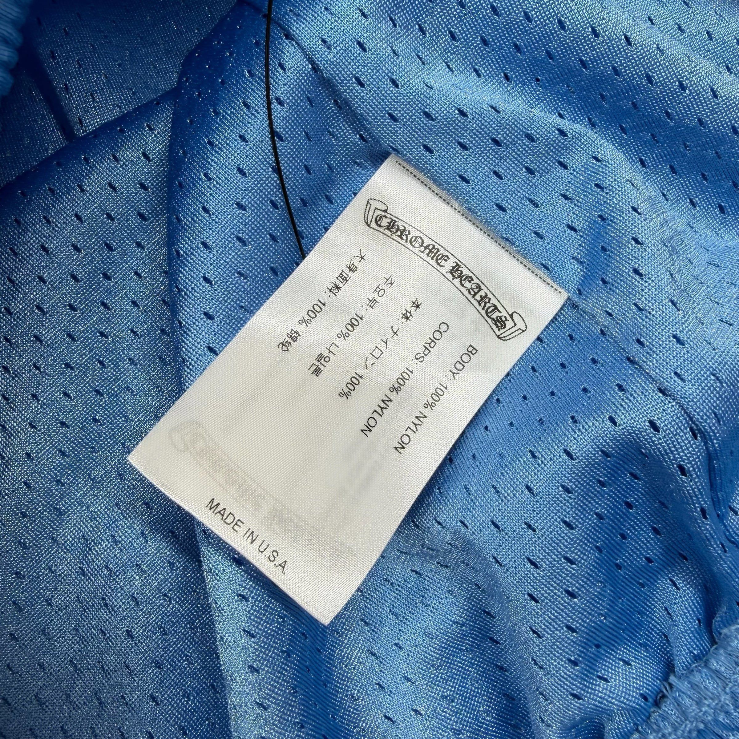 Chrome Hearts Chrome Hearts Blue Mesh Warm Up Shorts L Size US 34 / EU 50 - 5 Thumbnail