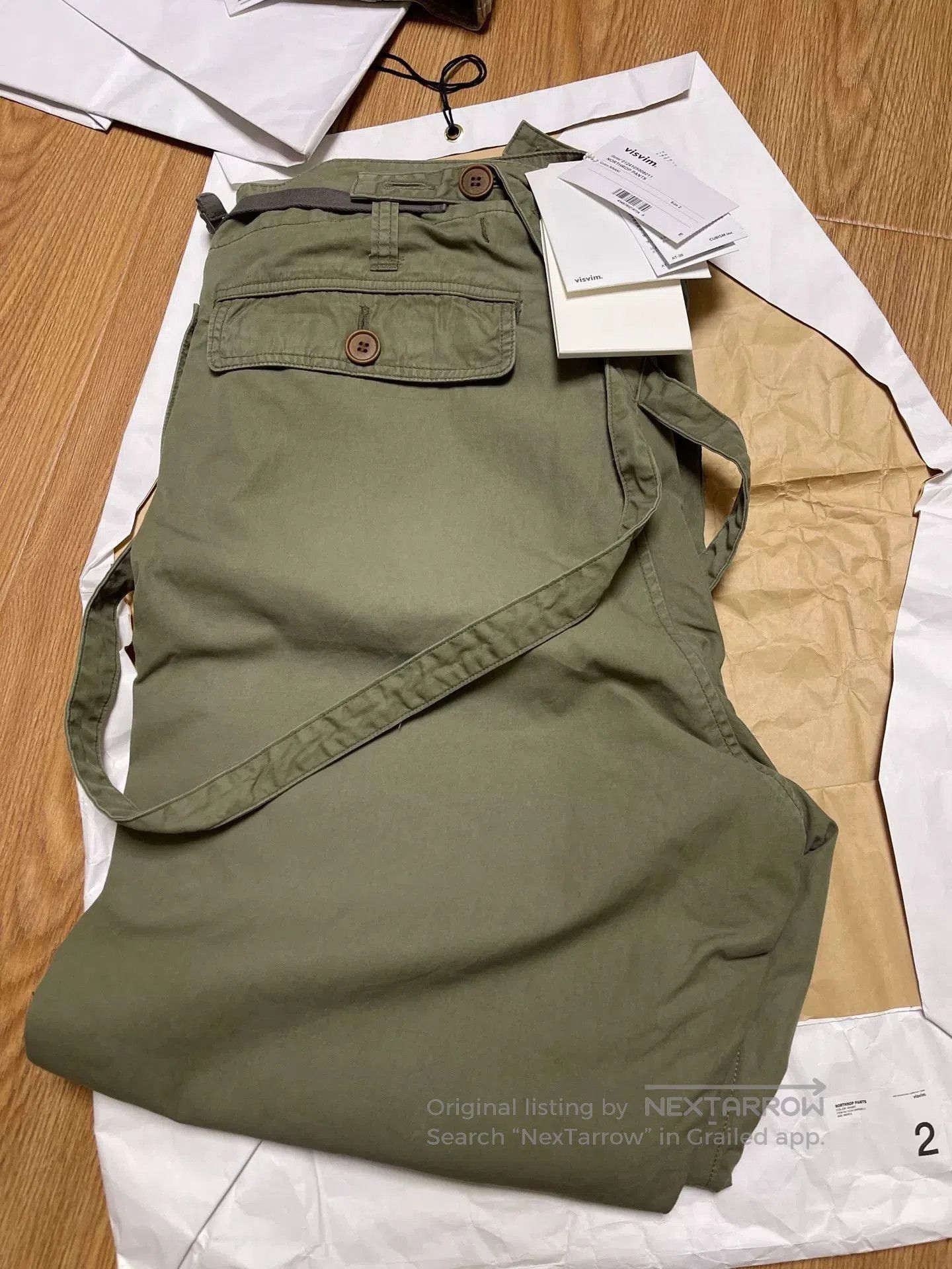 Visvim Visvim 23AW Northrop Cargo Overalls. Size US 26 / EU 42 - 2 Thumbnail