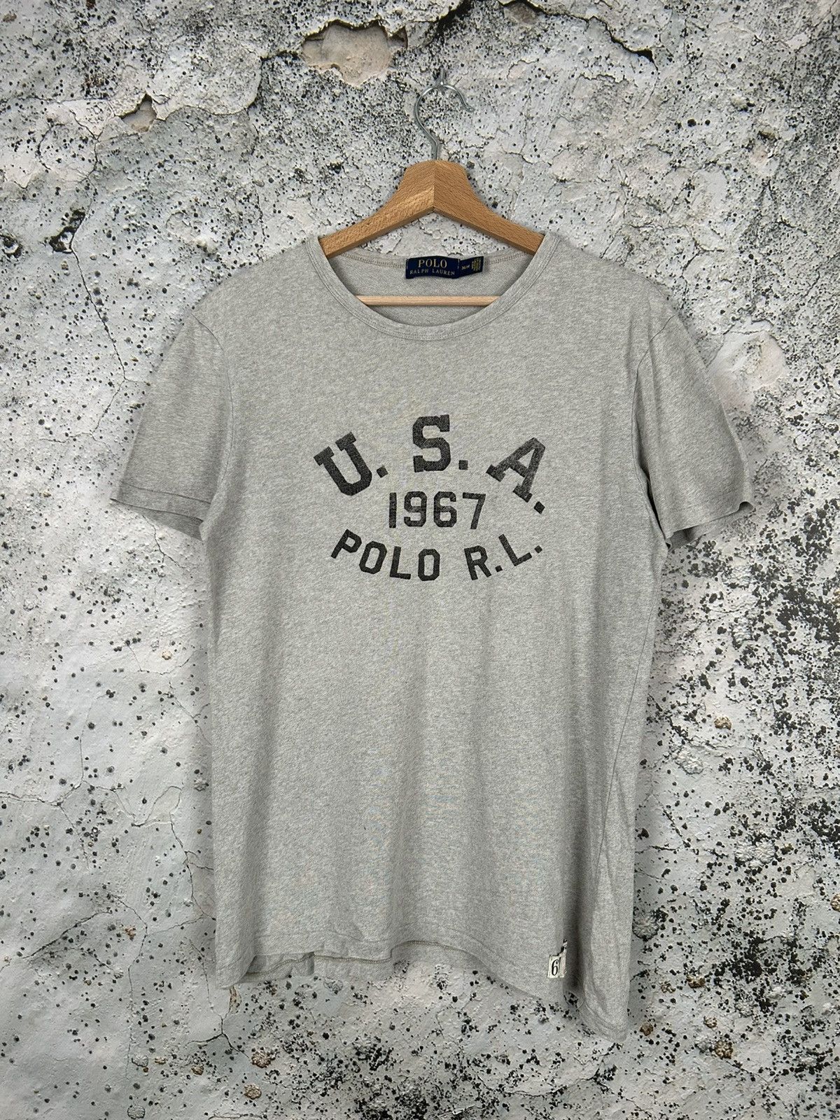 Vintage Polo Ralph Lauren Graphic Tee Logo Hype