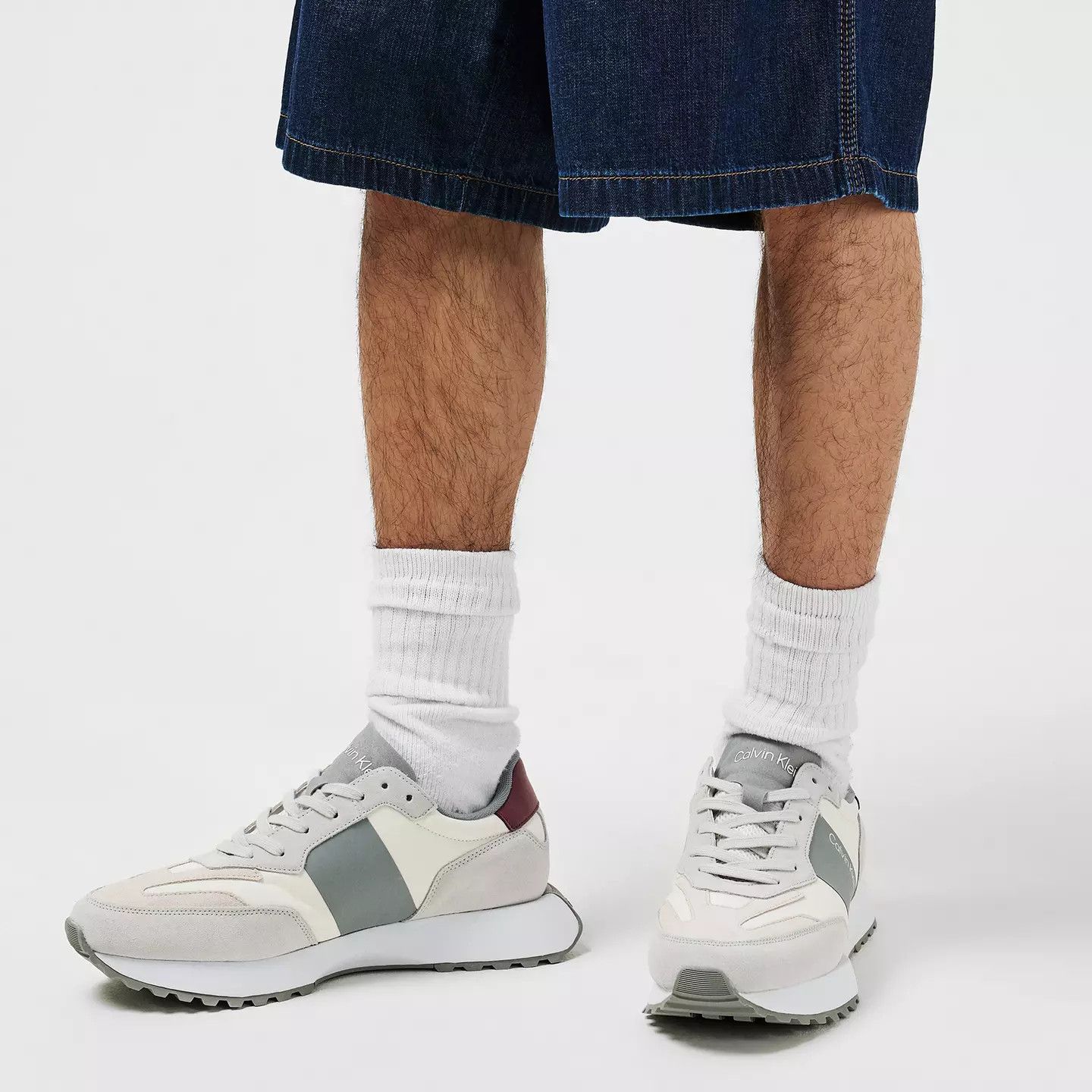 Calvin Klein o1g2r1mq0426 Suede Trainers in Multicolor Size US 13 / EU 46 - 2 Thumbnail
