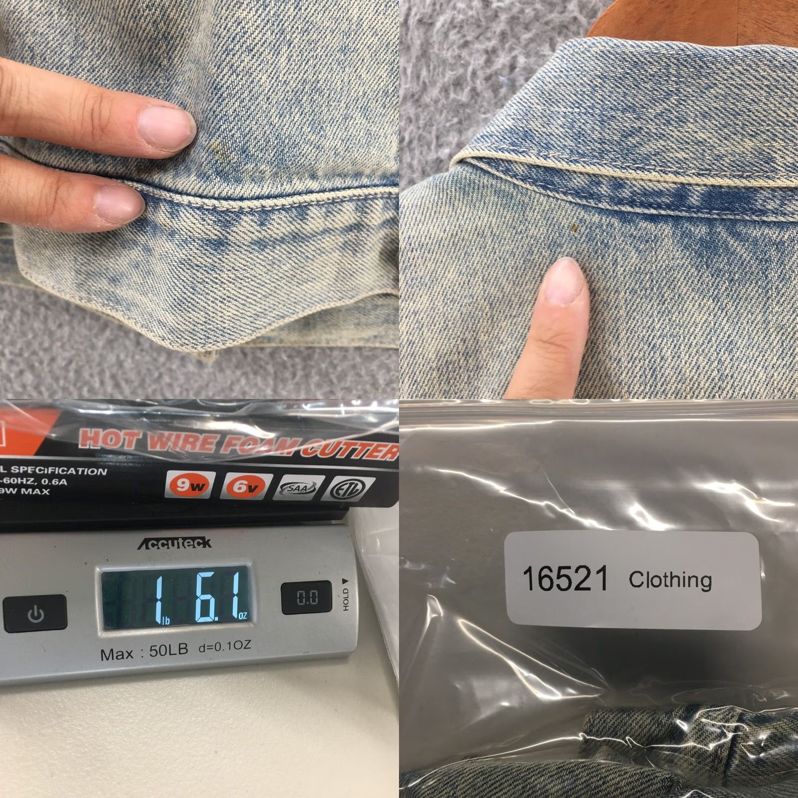 Gap Gap Jacket Womens XS Blue Cotton 1969 Cropped Denim Button Up Light Wash Casual Size XS / US 0-2 / IT 36-38 - 9 Thumbnail