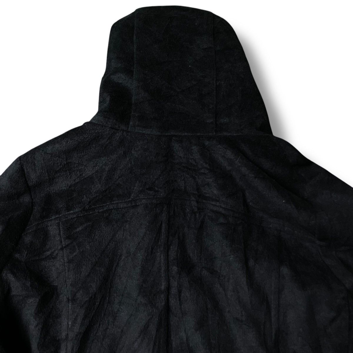 If Six Was Nine × Japanese Brand × Yasuyuki Ishii CRAZY ANGEL BUTTON UP ZIPPER PUNK GOTHIC WOOL HOODIE JACKET Size US XXL / EU 58 / 5 - 11 Thumbnail