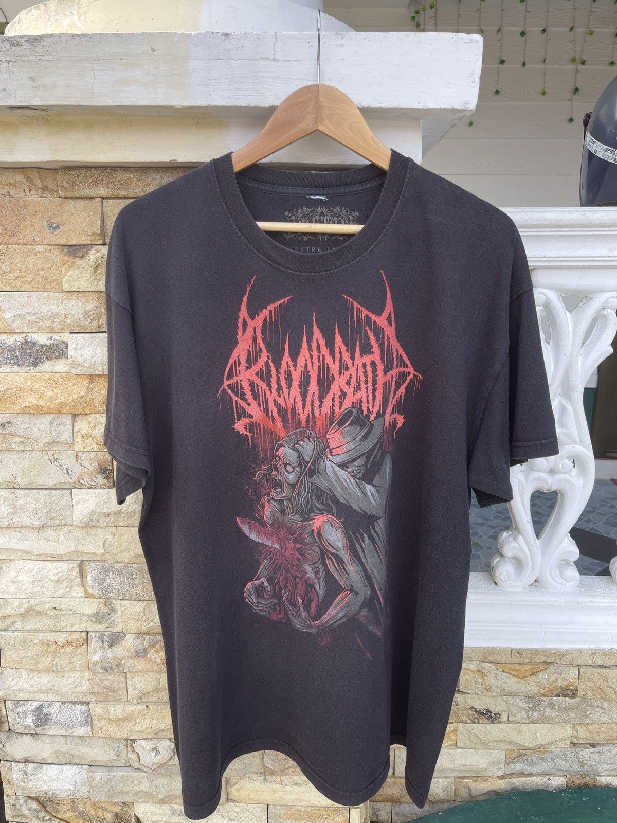 Band Tees LastDrop🔥Vtg BLOODBATH Death Metal Supergroup Tee Shirt Punk Size US XL / EU 56 / 4 - 3 Thumbnail
