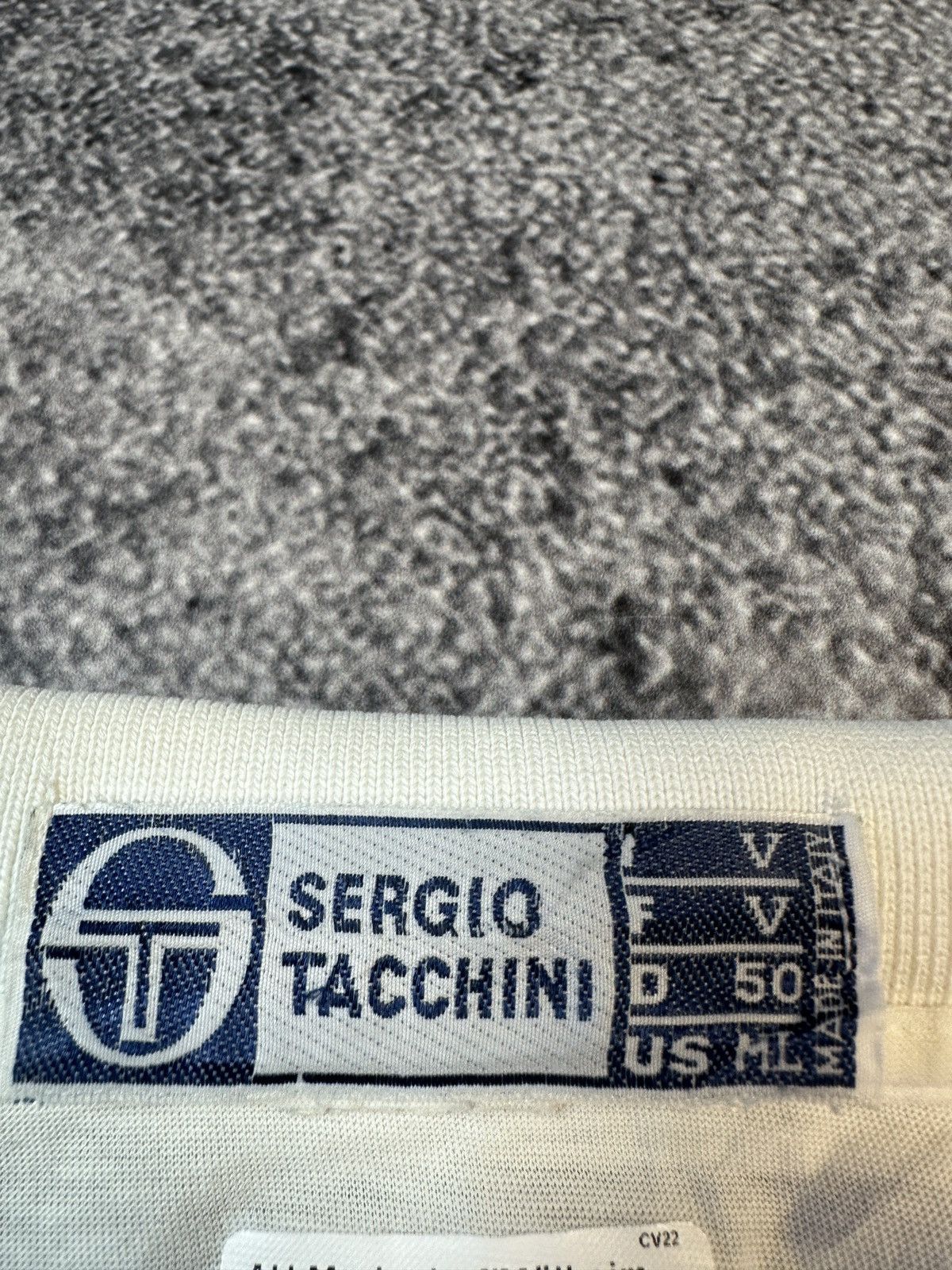 Sergio Tacchini × Vintage Vintage Sergio Tacchini Polo Streetwear Rare Italian Design Size US S / EU 44-46 / 1 - 3 Thumbnail